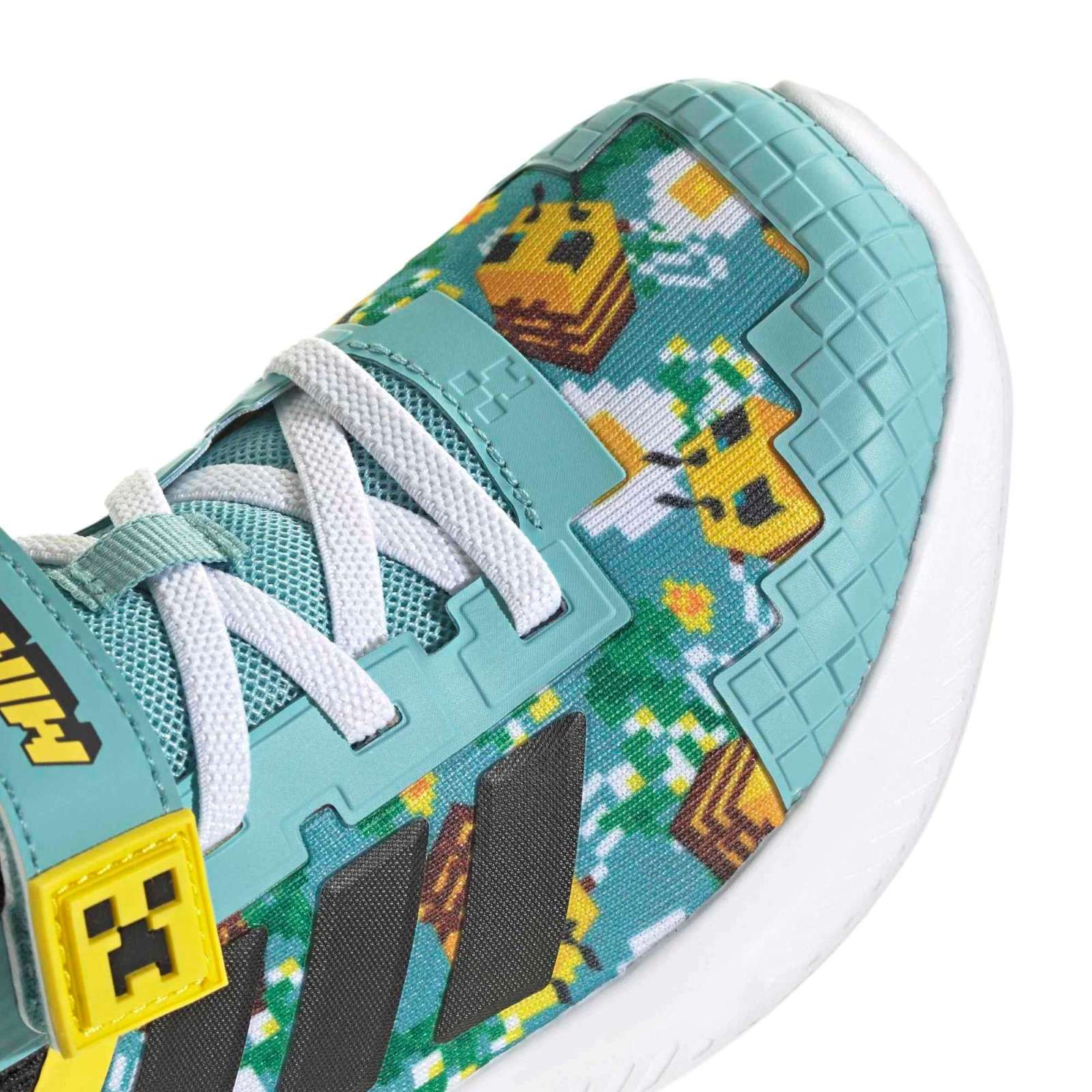adidas Minecraft Fortarun 4.0 Cloudfoam Cushion Kids Shoes - Image 5