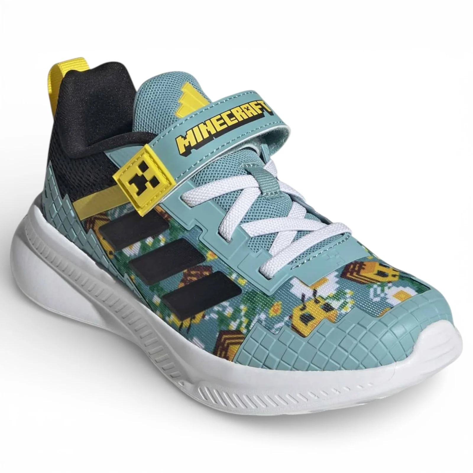 adidas Minecraft Fortarun 4.0 Cloudfoam Cushion Kids Shoes - Image 7