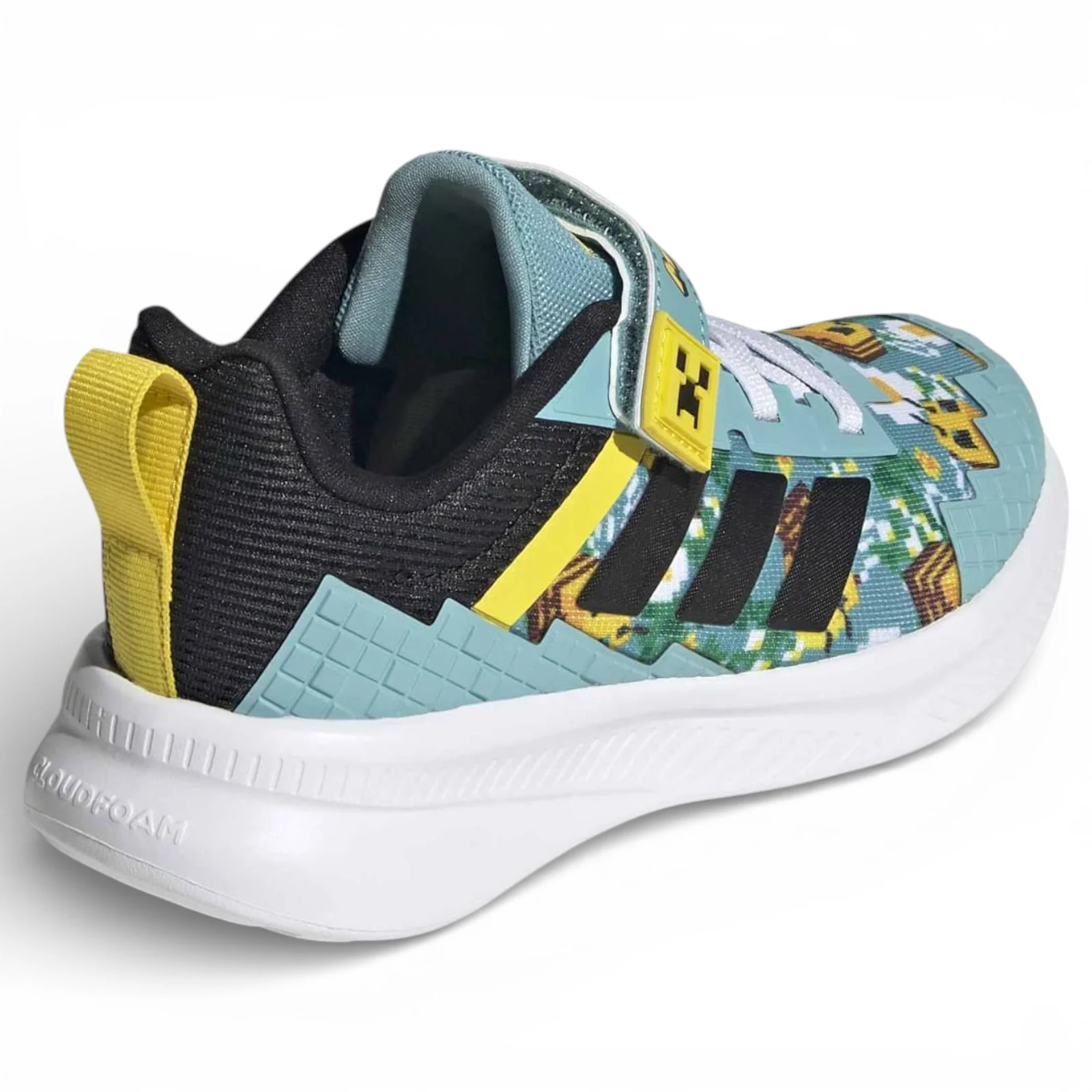 adidas Minecraft Fortarun 4.0 Cloudfoam Cushion Kids Shoes - Image 8