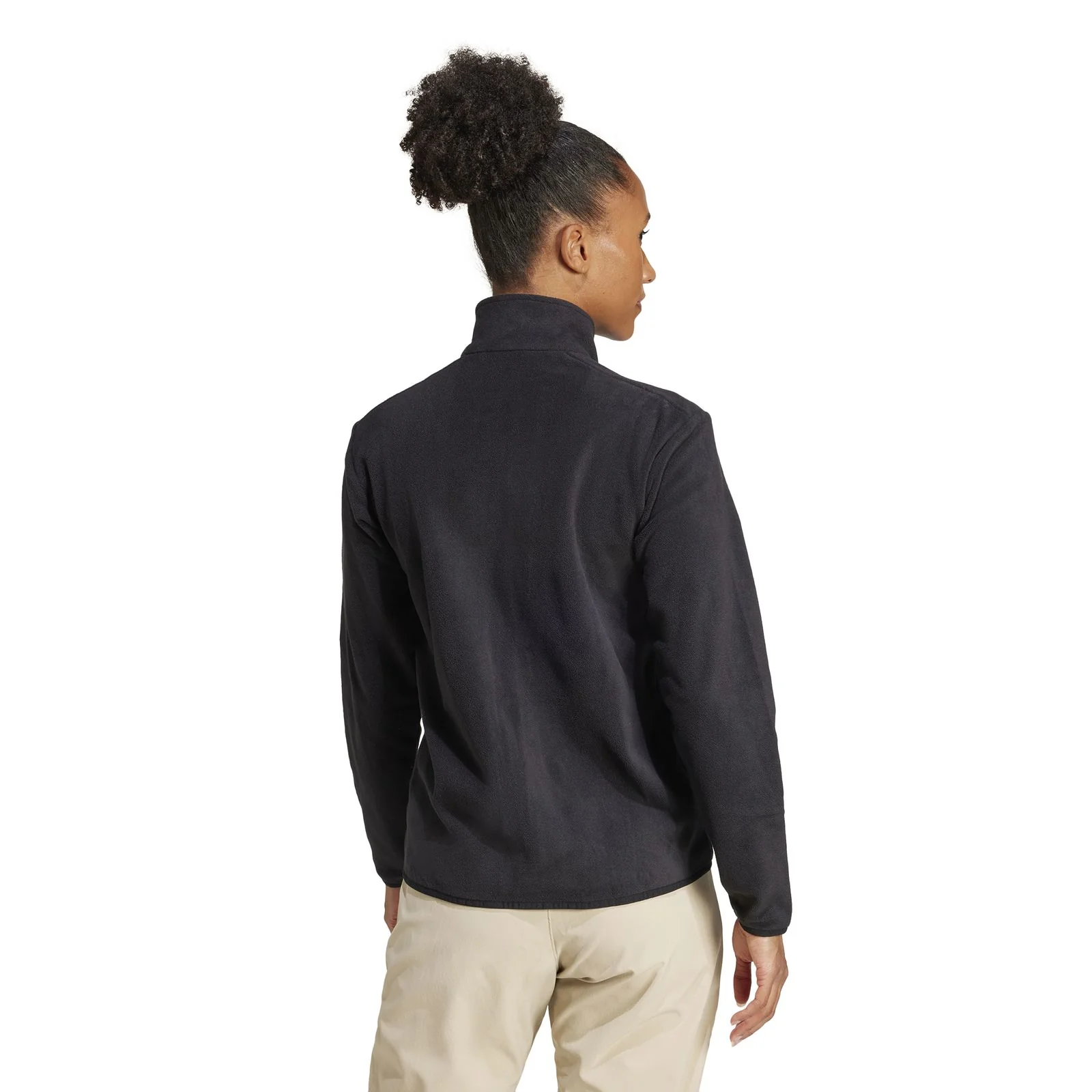 adidas Multi Essentials Full-Zip Fleece Womens Jacket - Image 2