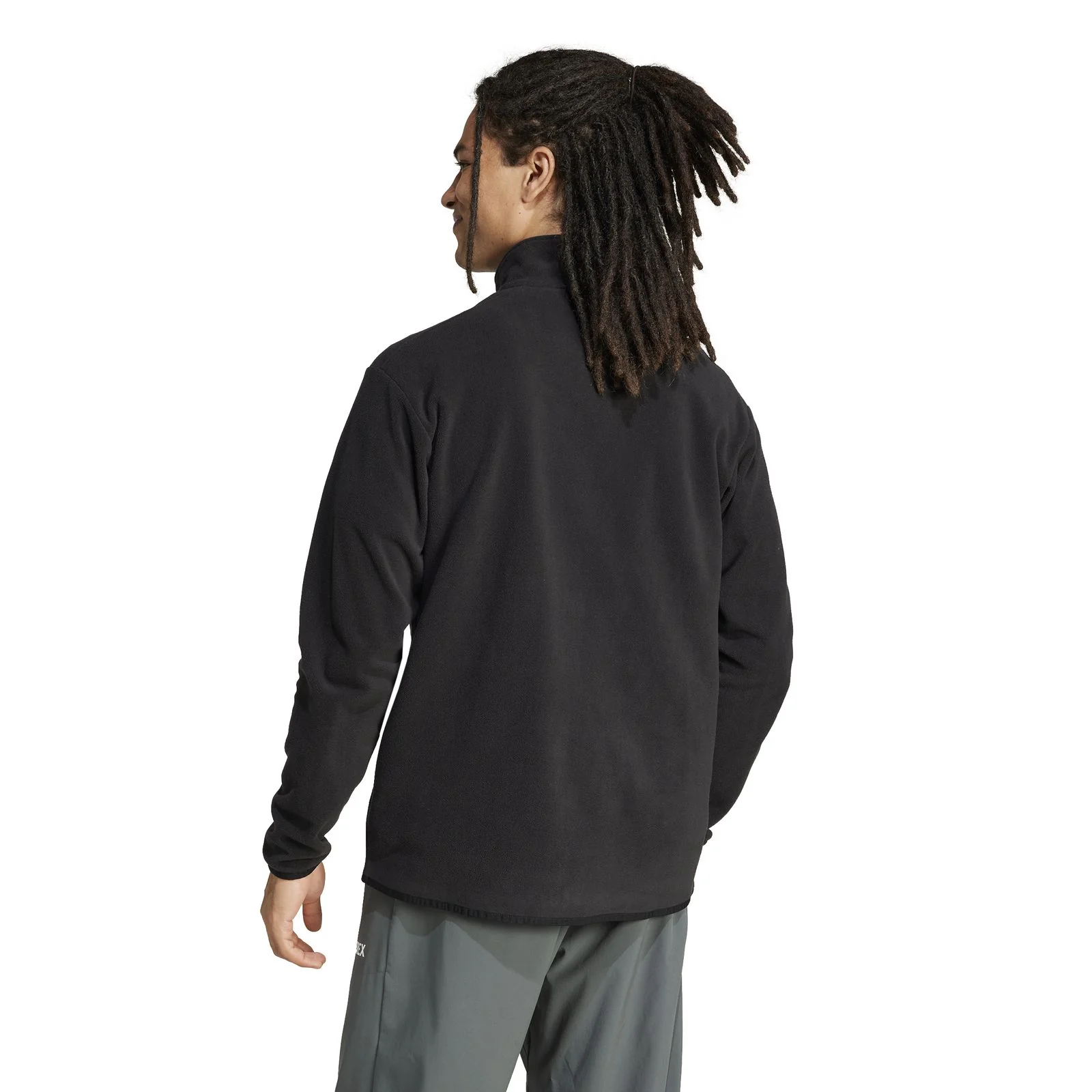 adidas Multi Essentials 1/2 Zip Fleece Jacket - Image 2