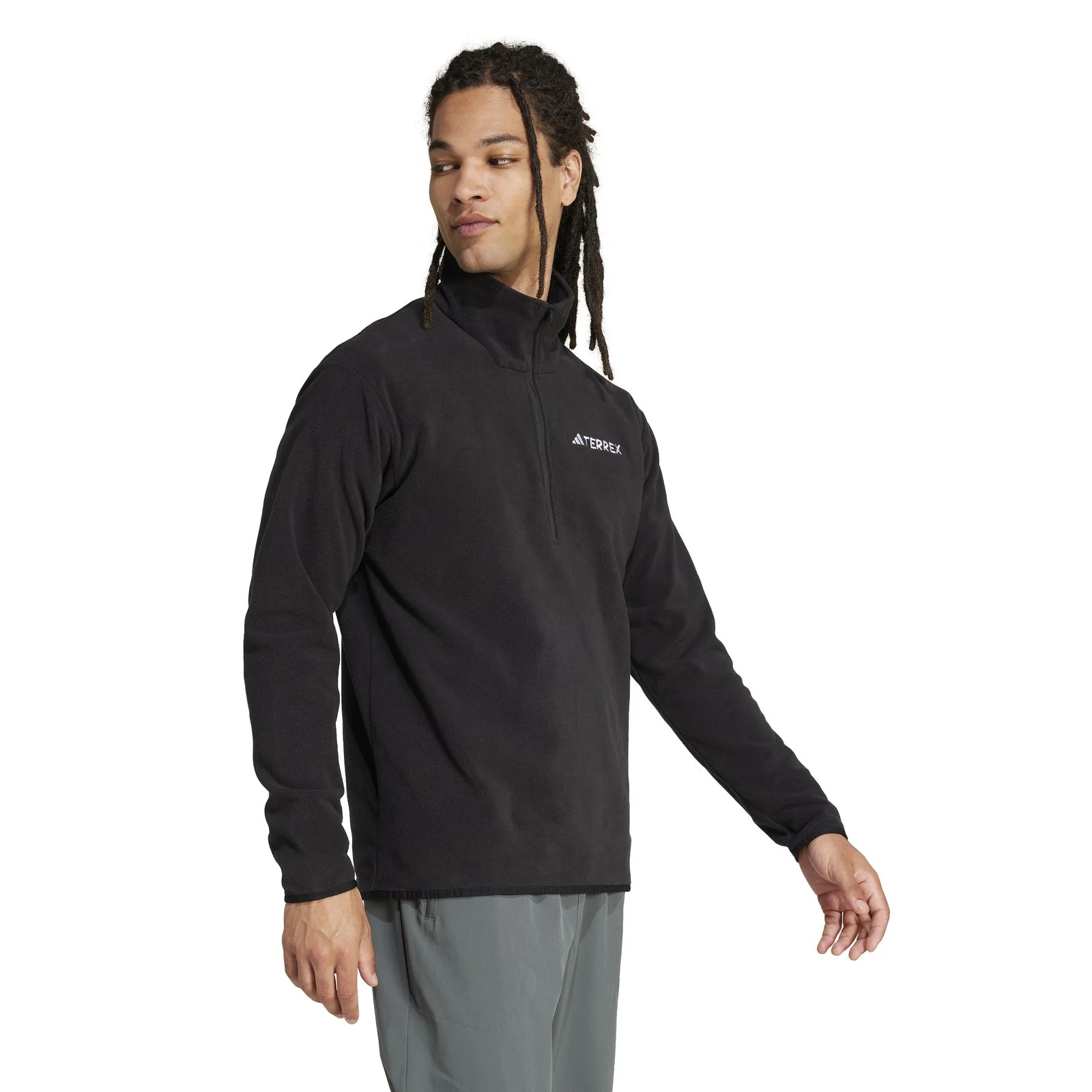 adidas Multi Essentials 1/2 Zip Fleece Jacket - Image 6