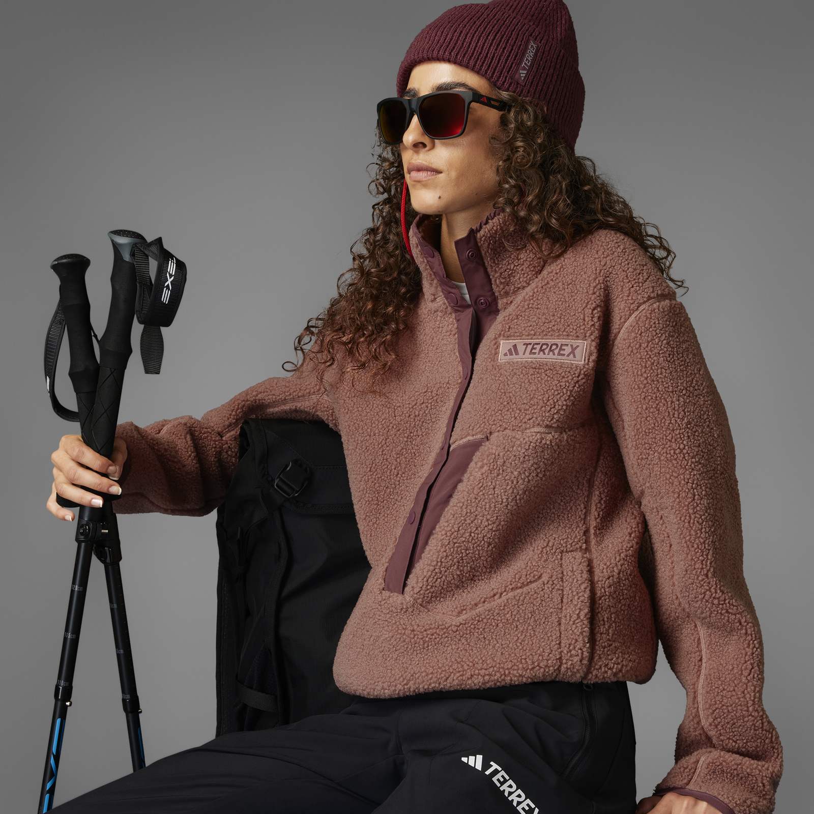 adidas Multi Essentials Stretch Womens Hiking Joggers - Image 8