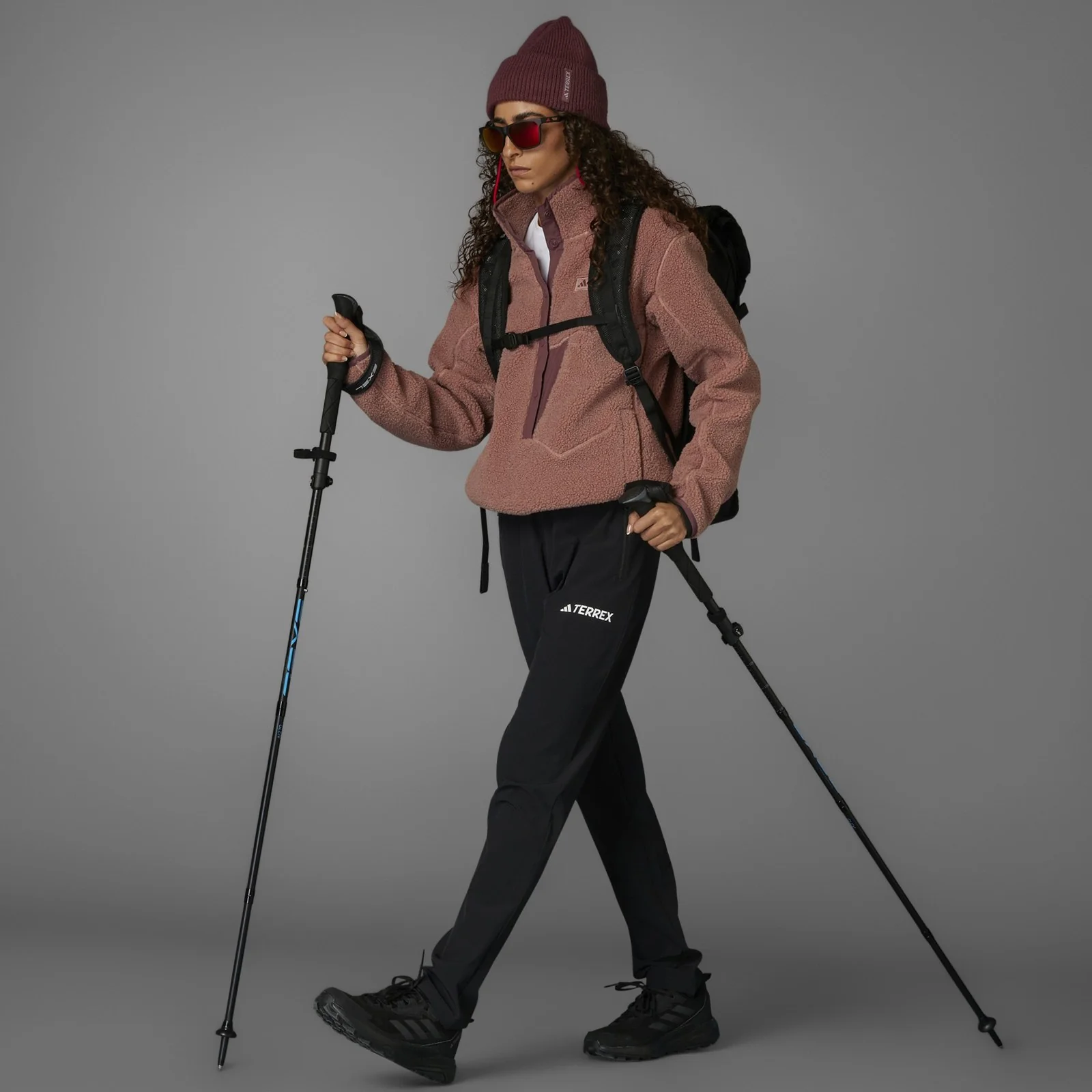 adidas Multi Essentials Stretch Womens Hiking Joggers - Image 9