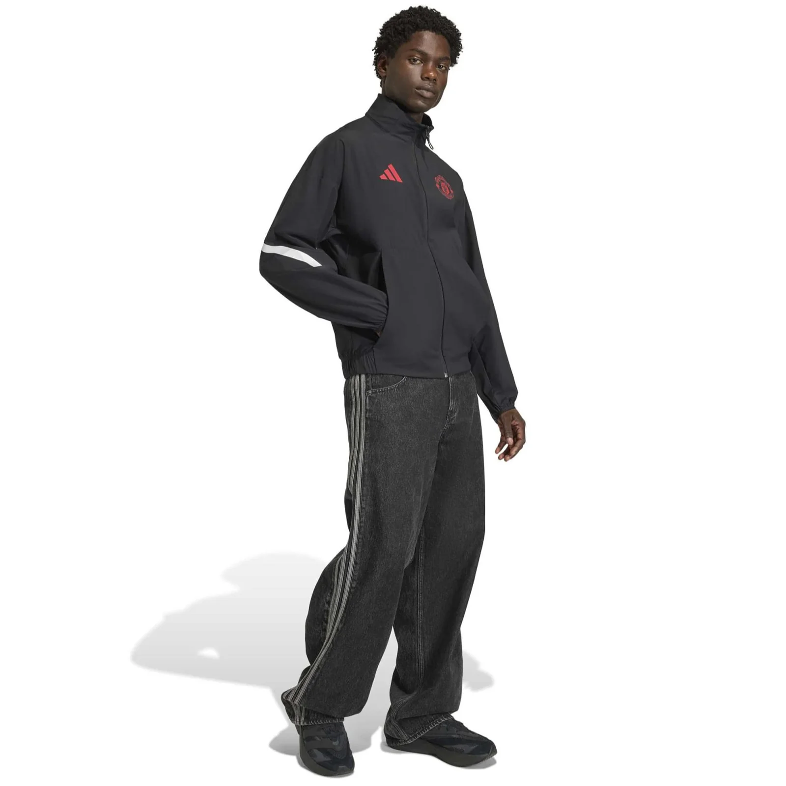adidas Manchester United Football 2025/26 Mens Anthem Jacket - Image 6