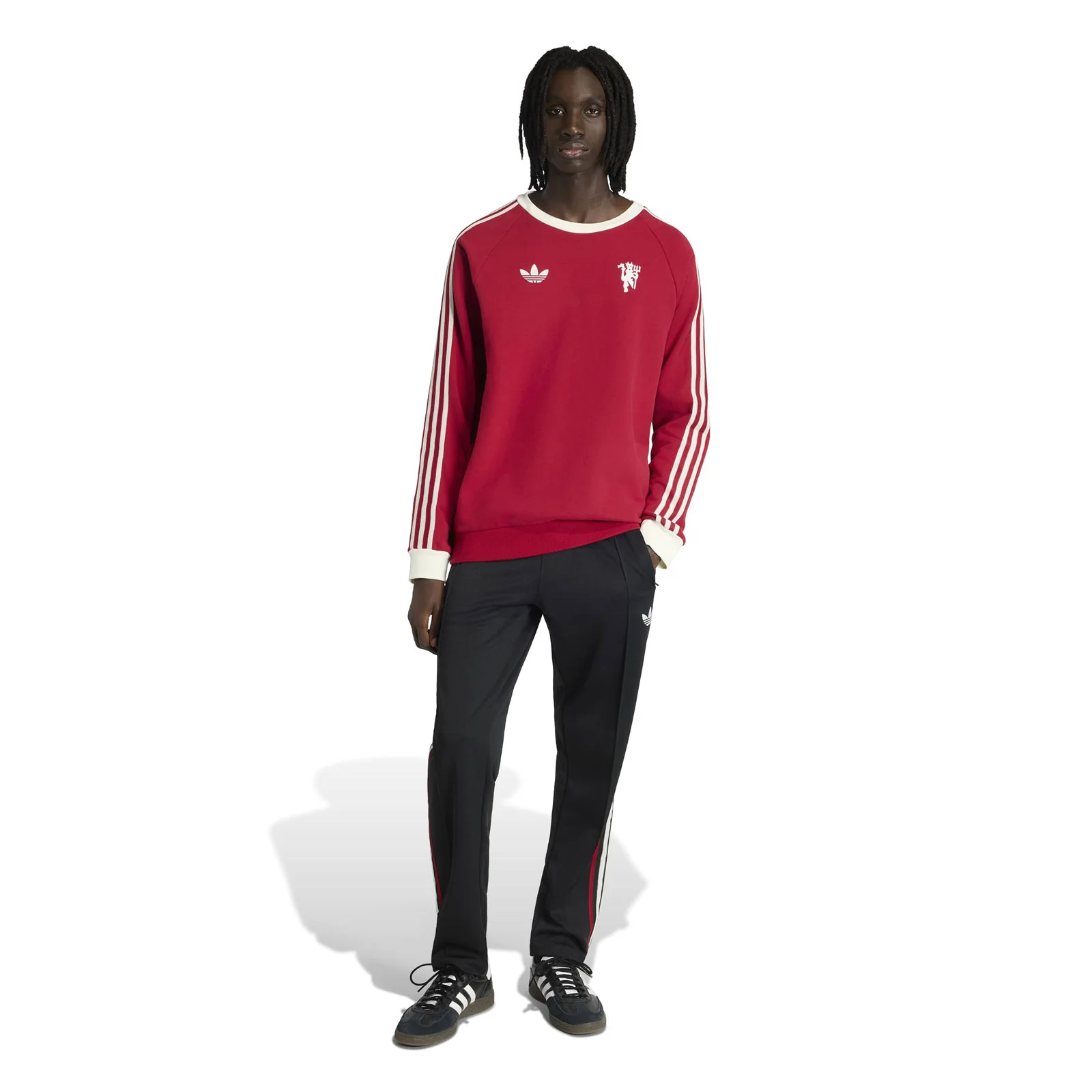 adidas Originals Man United Football 2025/26 Mens Sweatshirt - Image 7