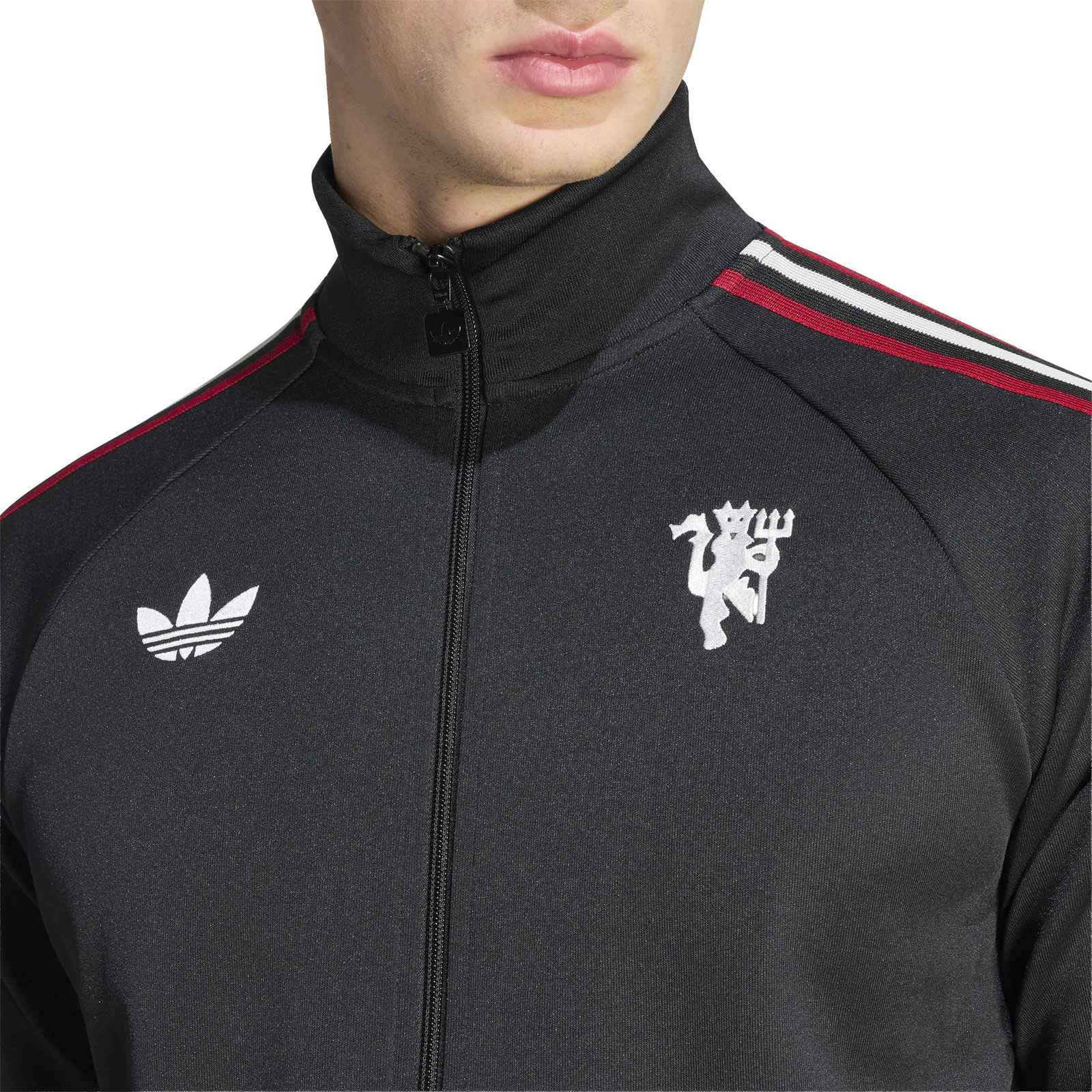 adidas Originals Man United Football 2025/26 Mens Track Top - Image 3