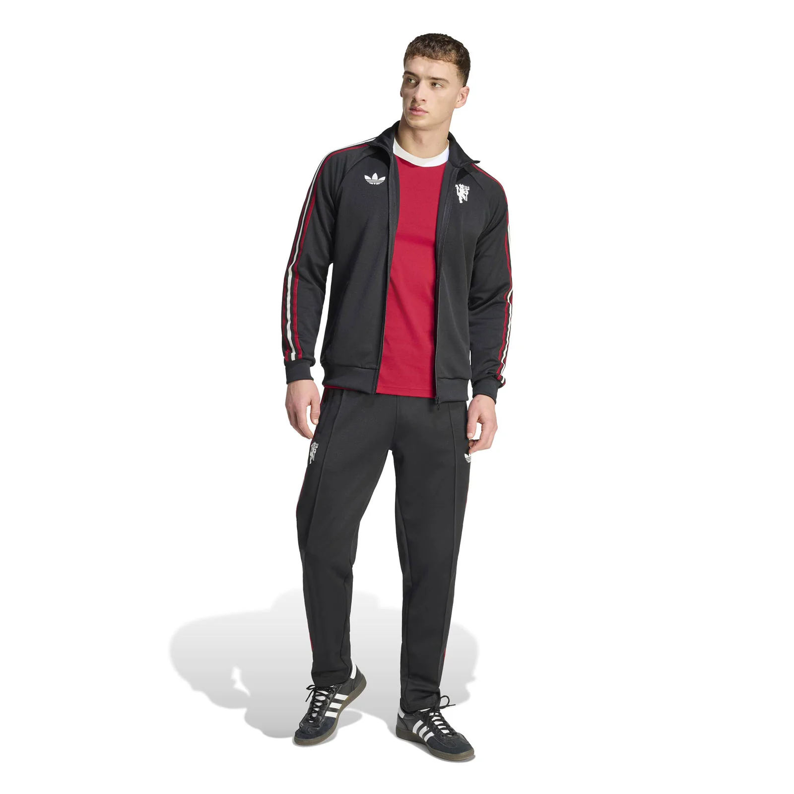 adidas Originals Man United Football 2025/26 Mens Track Top - Image 6