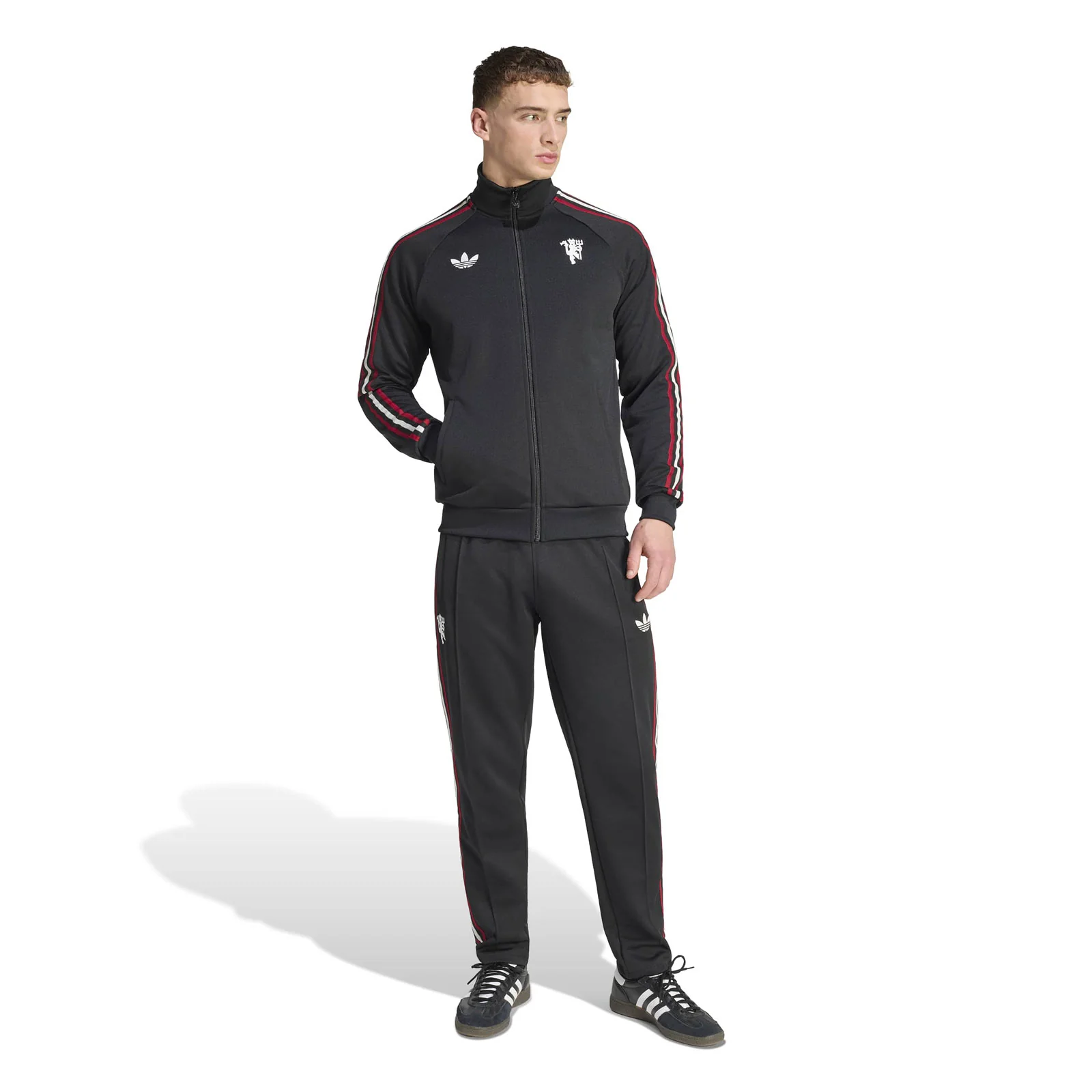 adidas Originals Man United Football 2025/26 Mens Track Top - Image 7