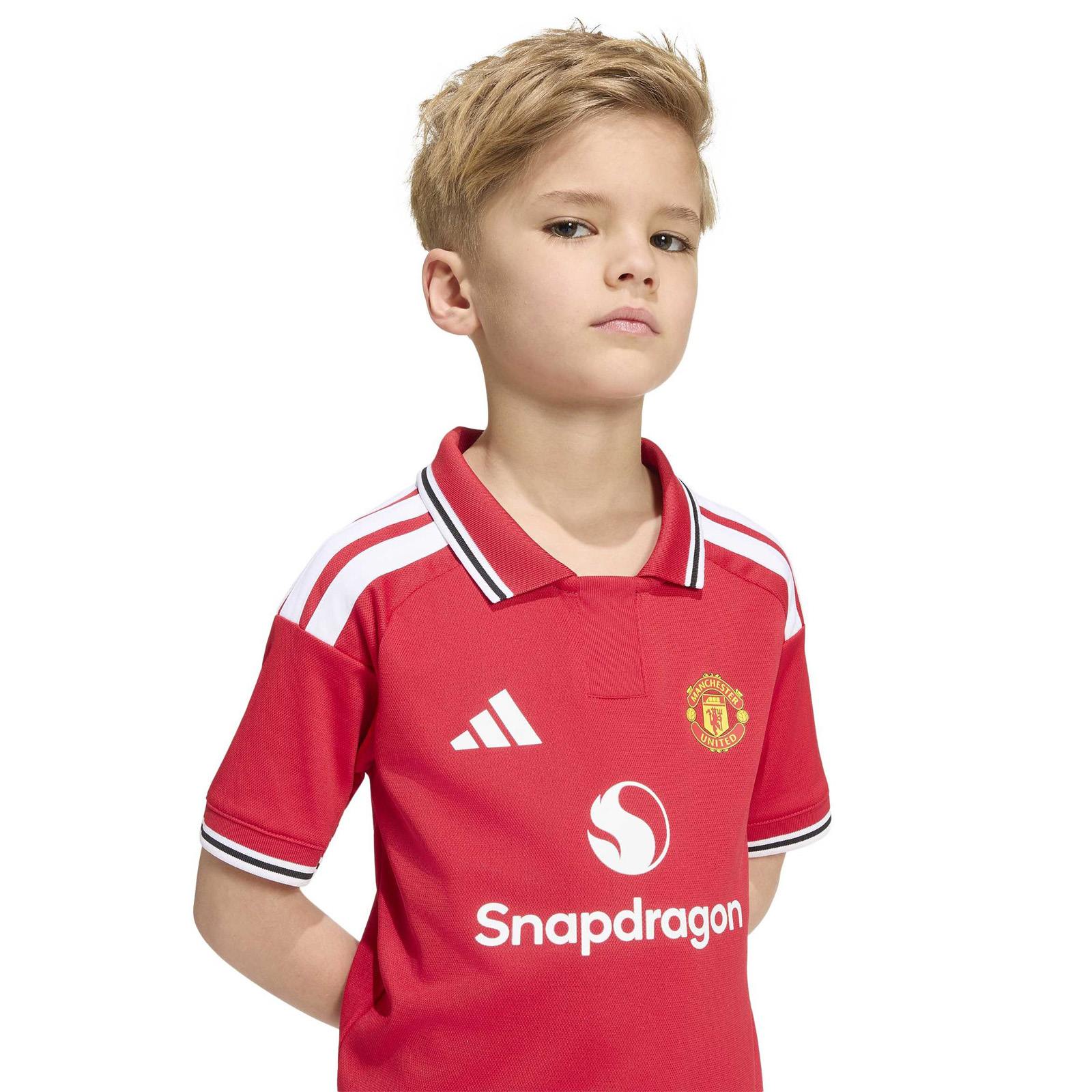 adidas Manchester United Football 2026/27 Kids Home Kit - Image 8