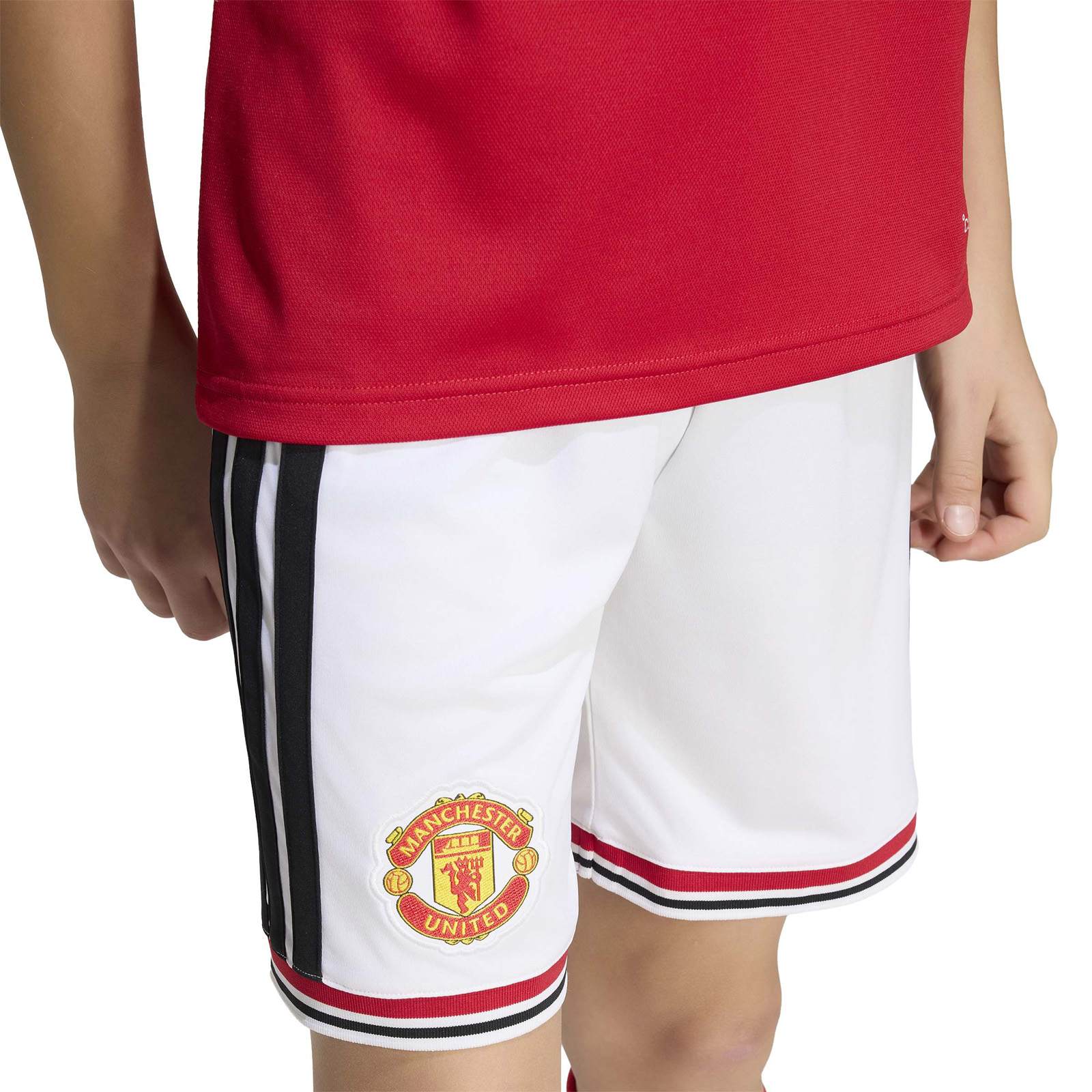 adidas Manchester United Football 2026/27 Kids Home Shorts - Image 3