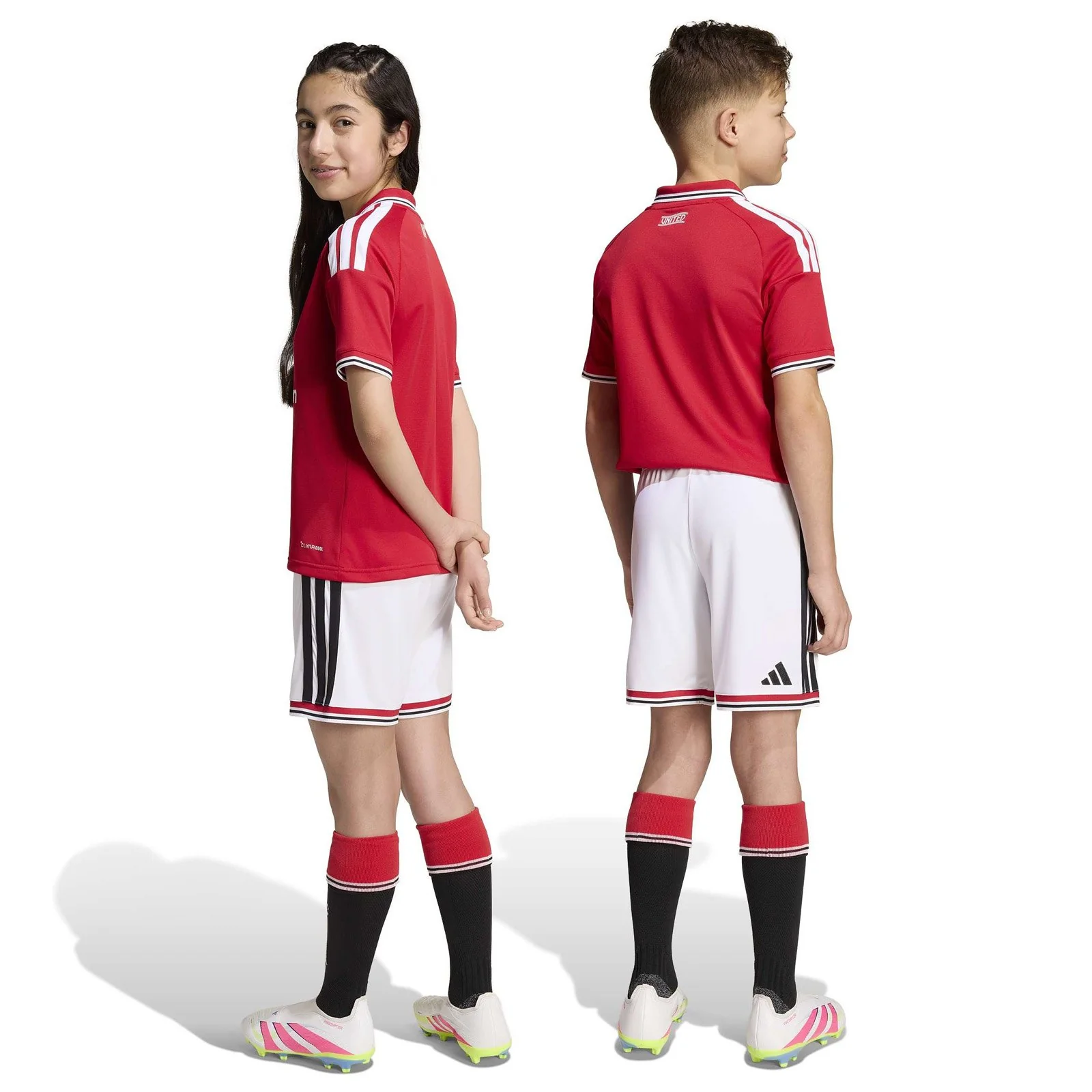 adidas Manchester United Football 2026/27 Kids Home Shorts - Image 6