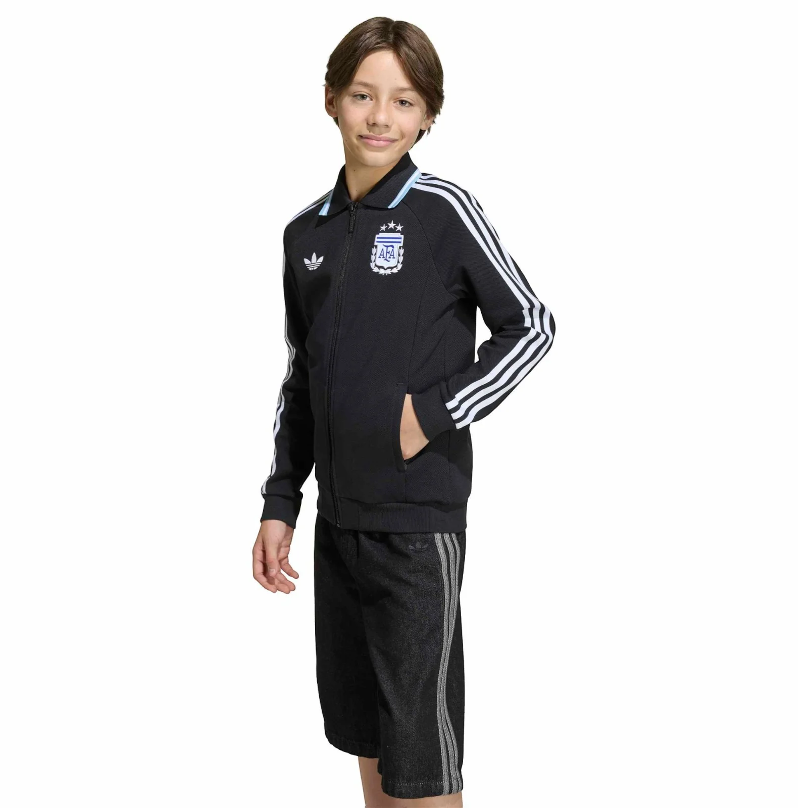 adidas OG Argentina Football World Cup 2026 Kids Jacket