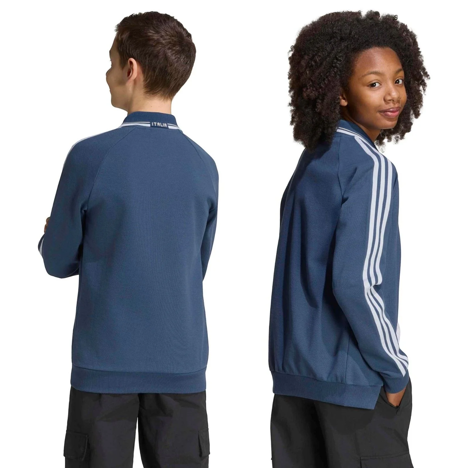 adidas OG Italy Football World Cup 2026 Kids Away Jacket - Image 6