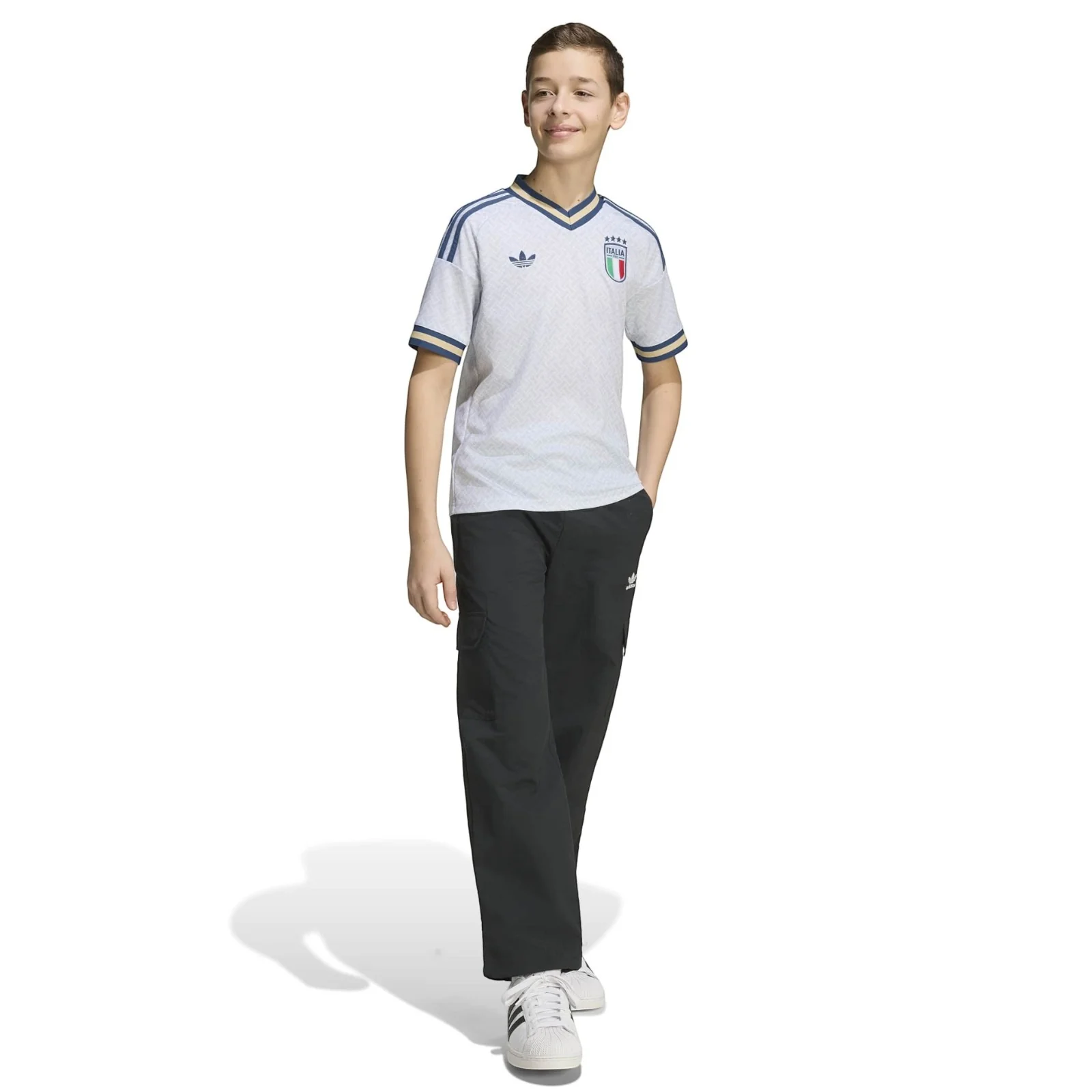 adidas OG Italy Football World Cup 2026 Kids Away Jersey - Image 9