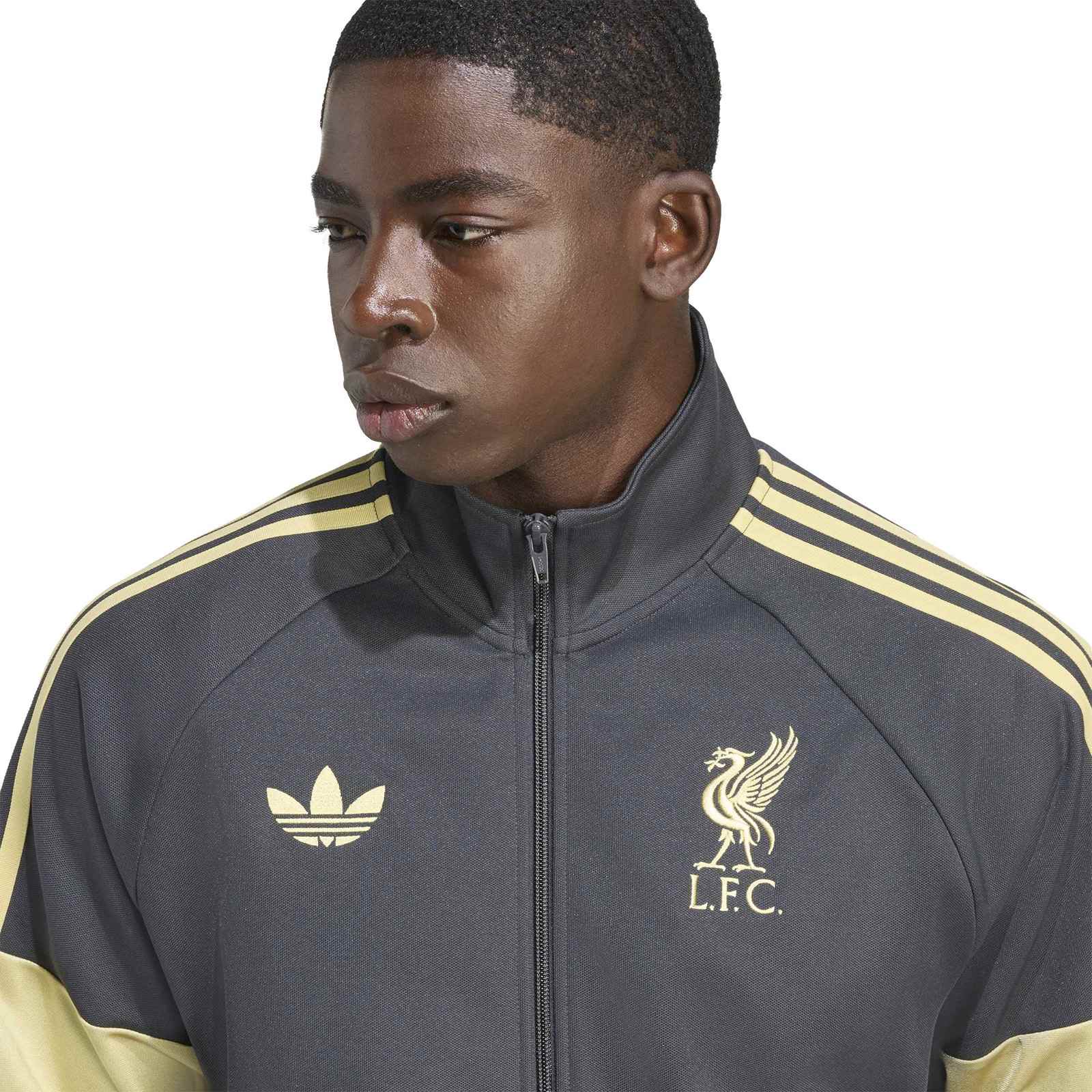 adidas Liverpool Football 2025/26 Adults Full-Zip Track Top - Image 3
