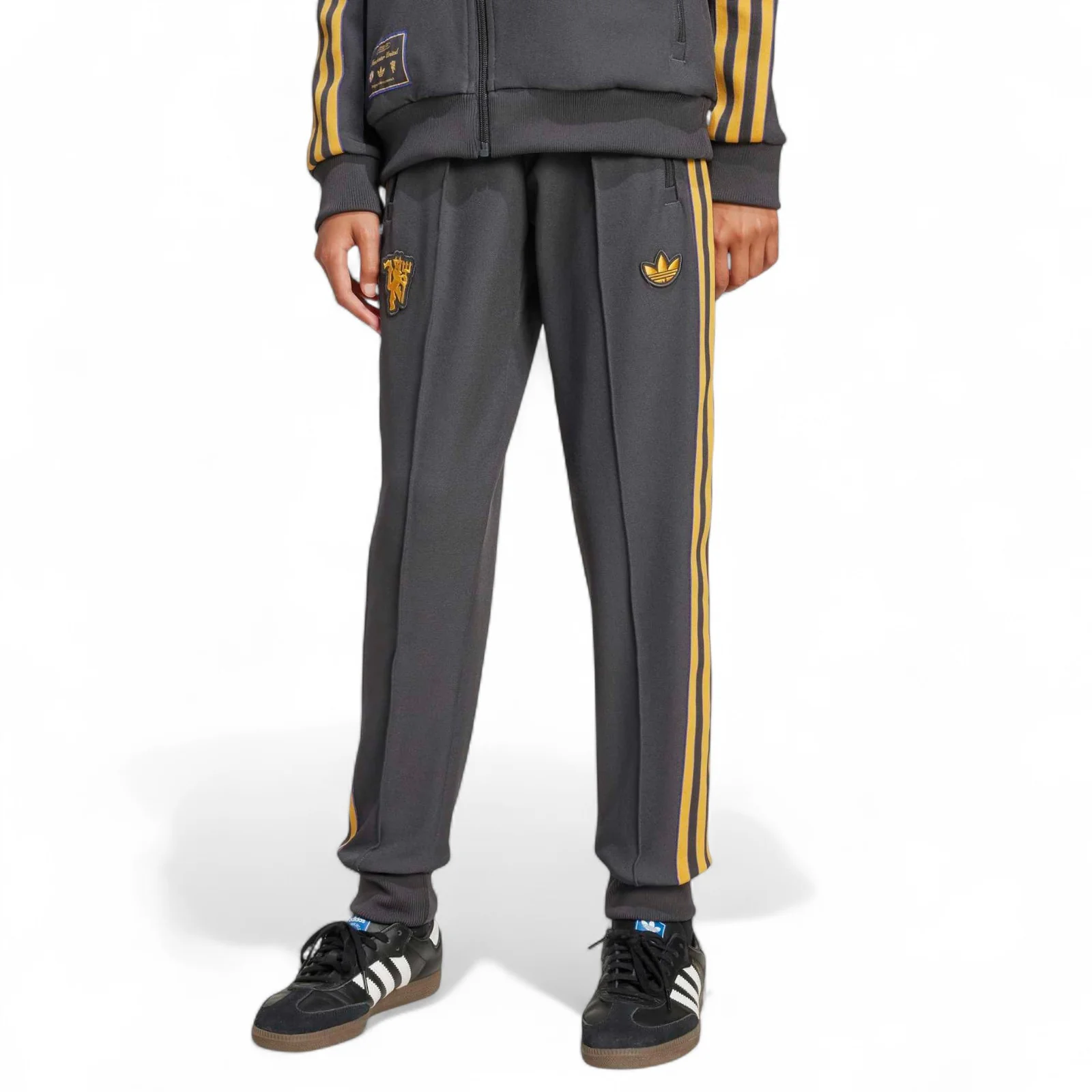 adidas Manchester United Football 2025/26 Terrace Icons Kids Track Pants