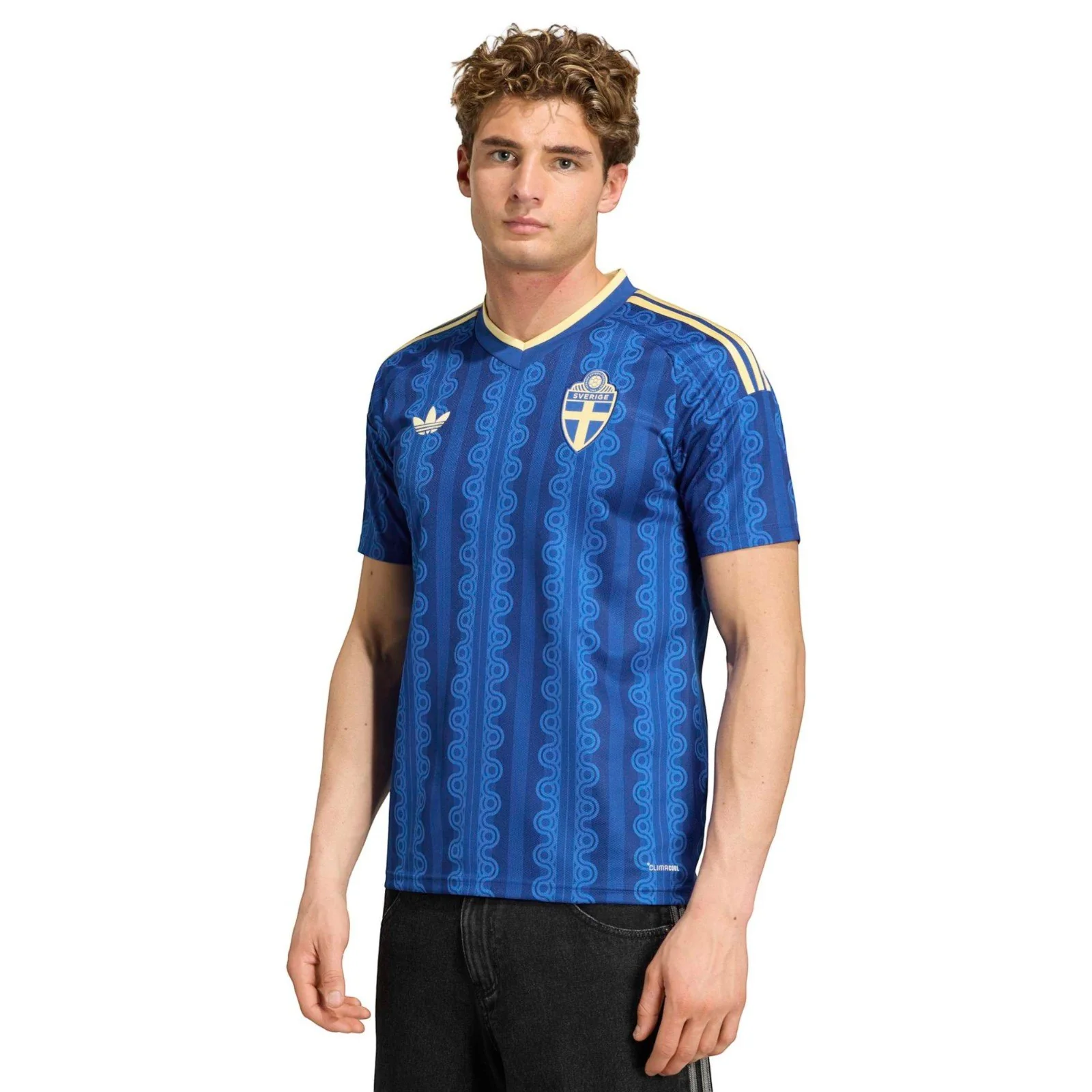 adidas OG Sweden Football World Cup 2026 Adults Away Jersey - Image 3