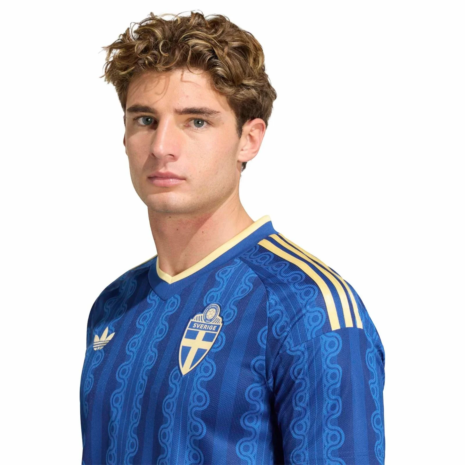 adidas OG Sweden Football World Cup 2026 Adults Away Jersey - Image 5
