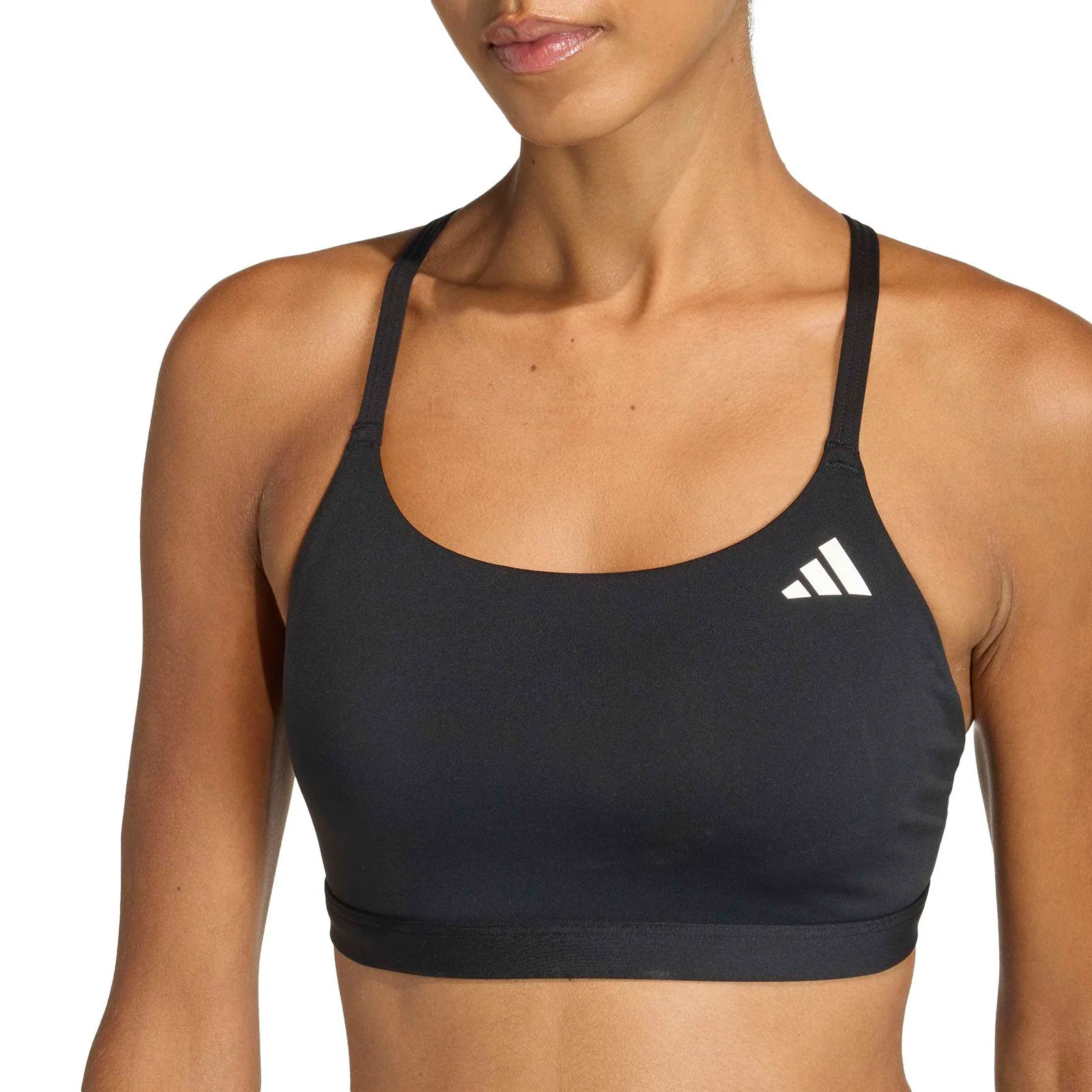 adidas Optime Essentials Womens Light Support Sports Bra - Image 3