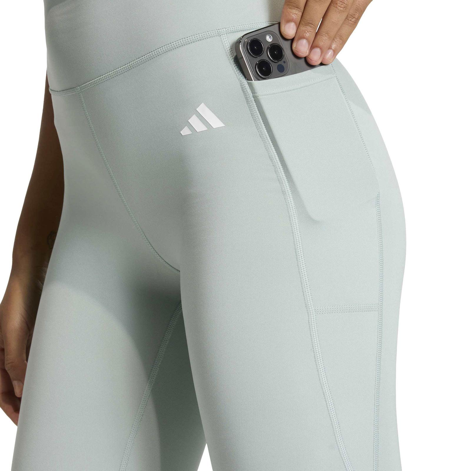 adidas Optimé Essentials Stash Pocket Womens Leggings - Image 3