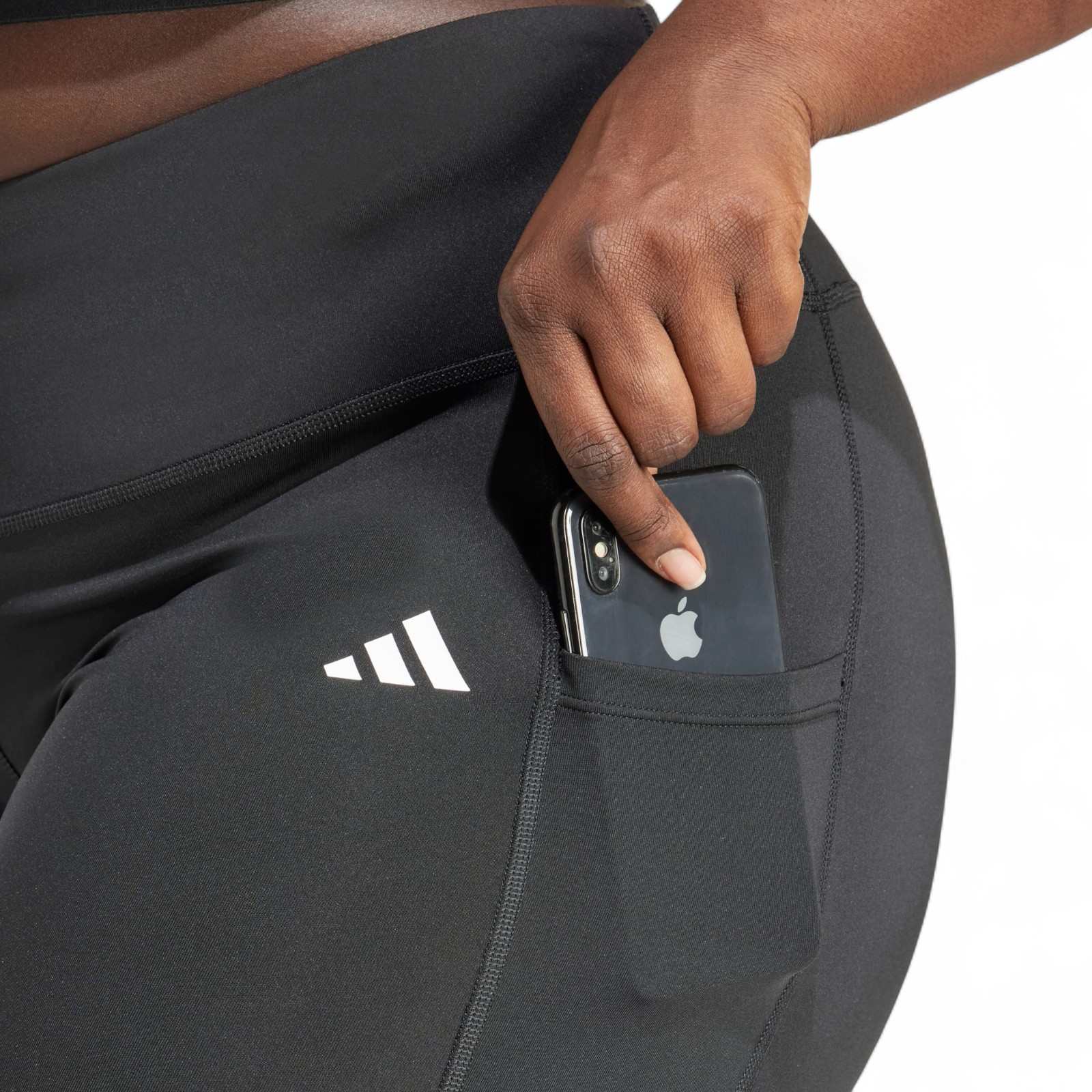 adidas Optime Essentials Plus-Size Womens Leggings - Image 3
