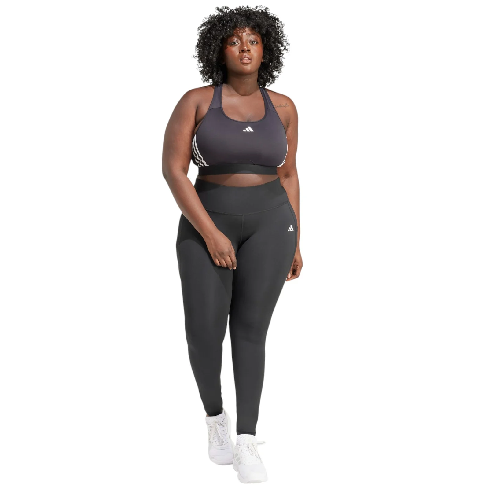 adidas Optime Essentials Plus-Size Womens Leggings - Image 7