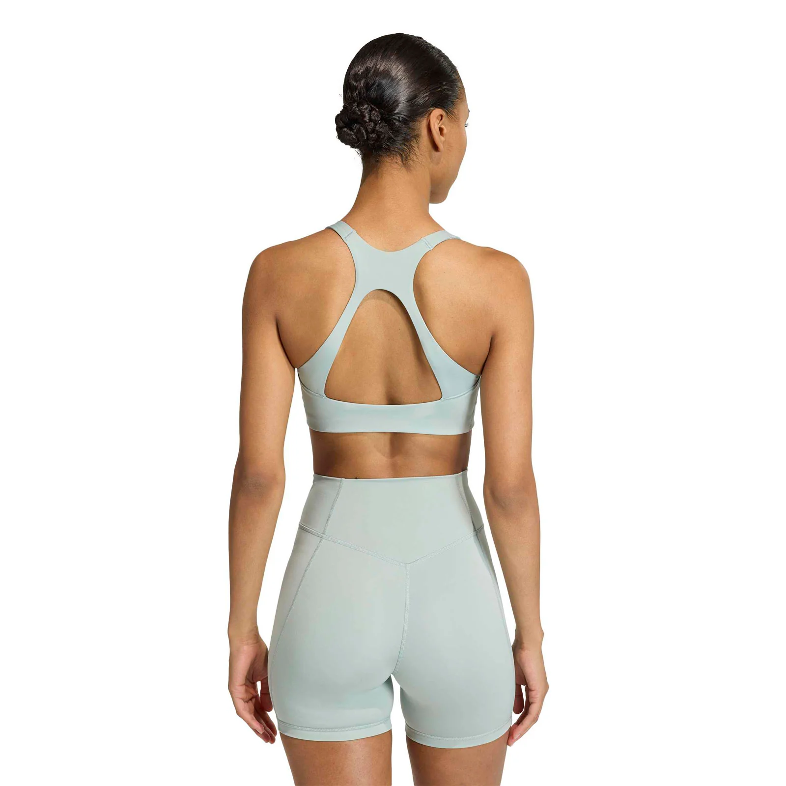 adidas Optime Workout Womens Medium Support Sports Bra - Image 2