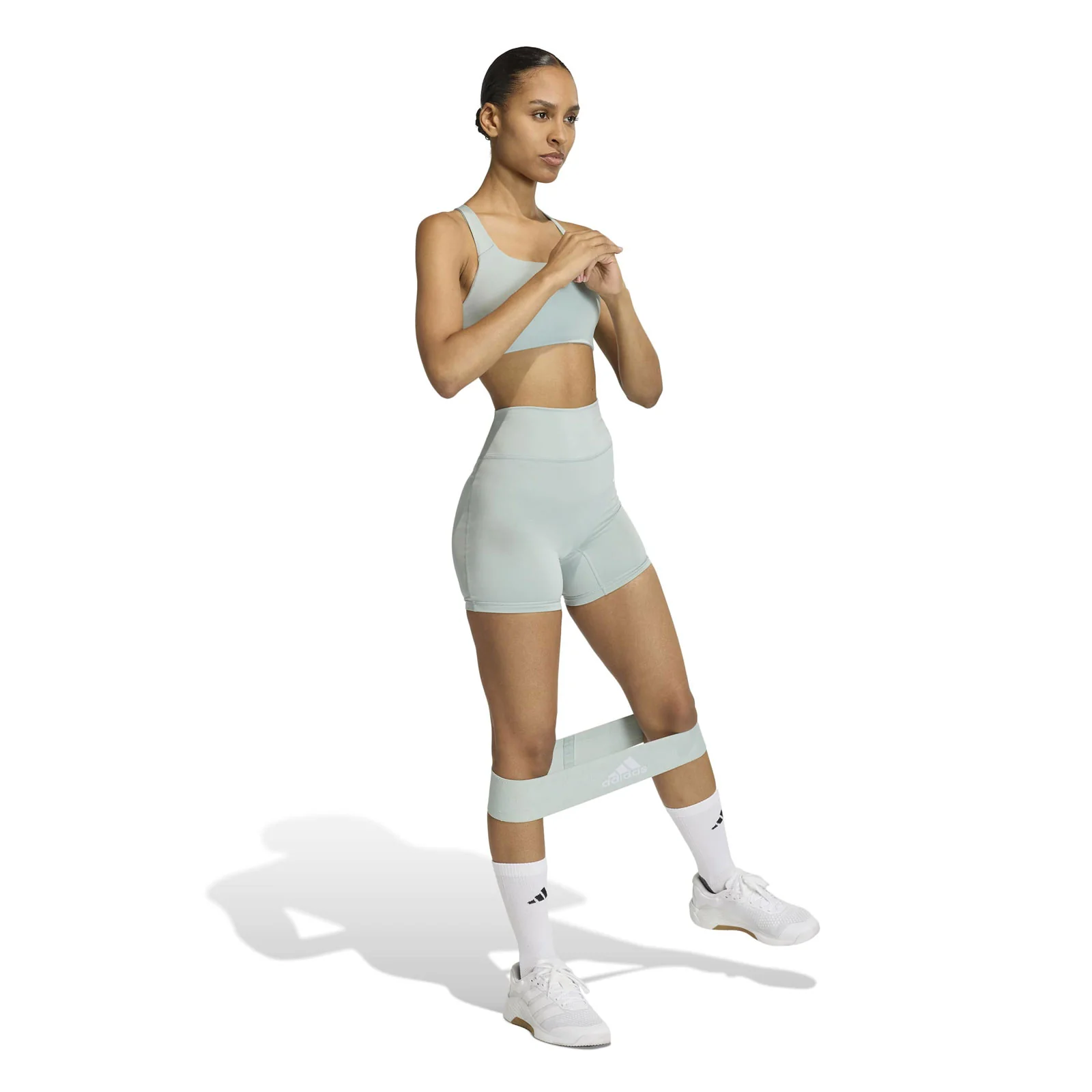 adidas Optime Workout Womens Medium Support Sports Bra - Image 6