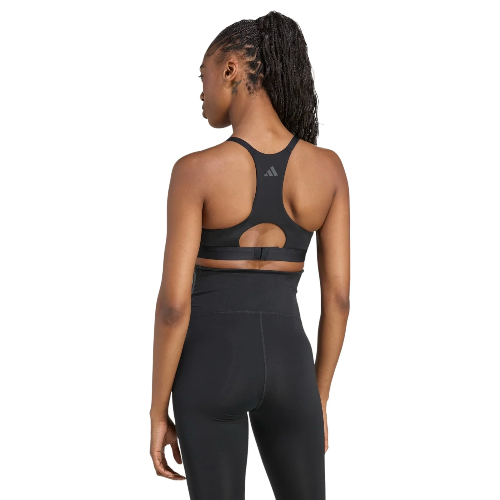 adidas Powerimpact Luxe Womens Medium-Support Maternity Bra - Image 2