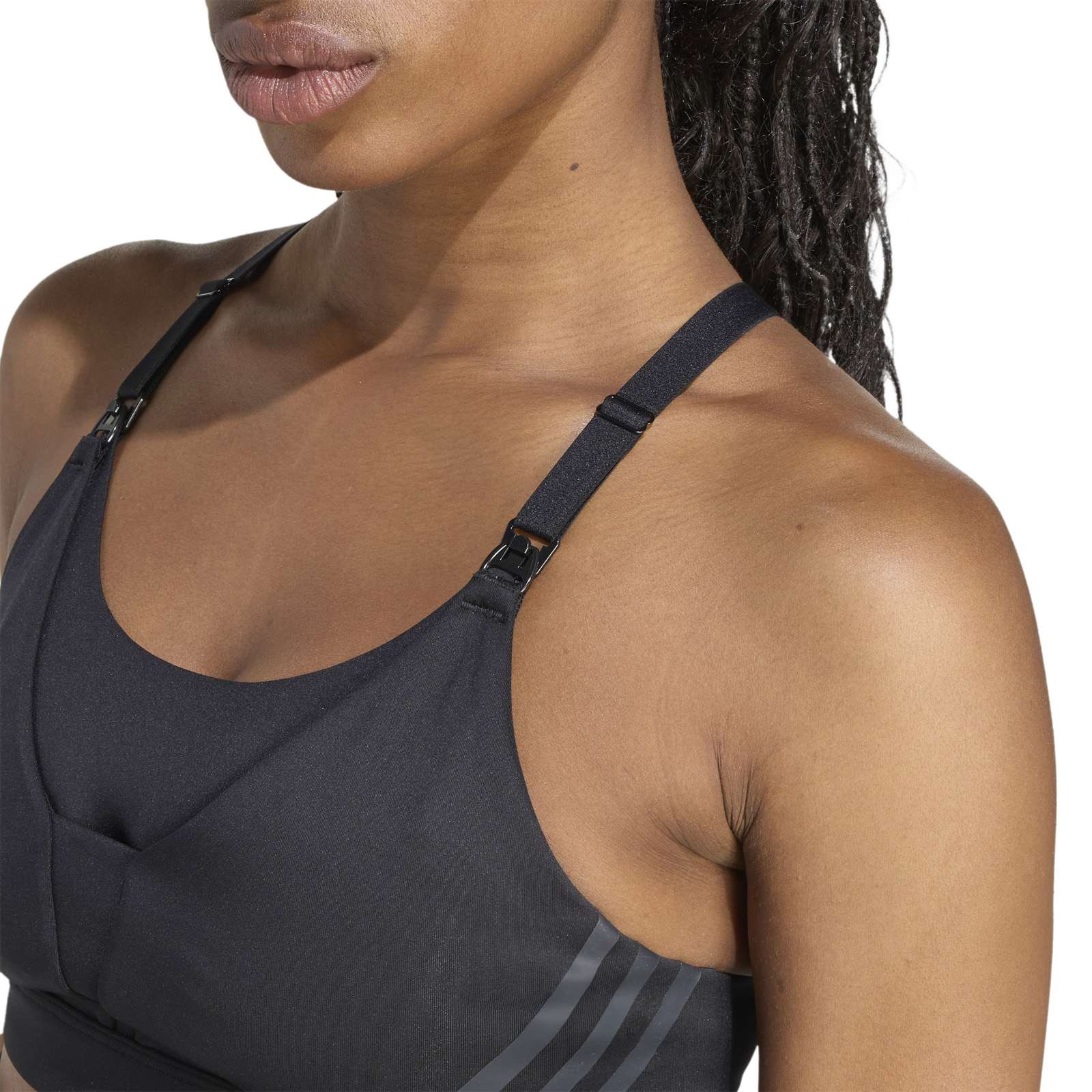 adidas Powerimpact Luxe Womens Medium-Support Maternity Bra - Image 3
