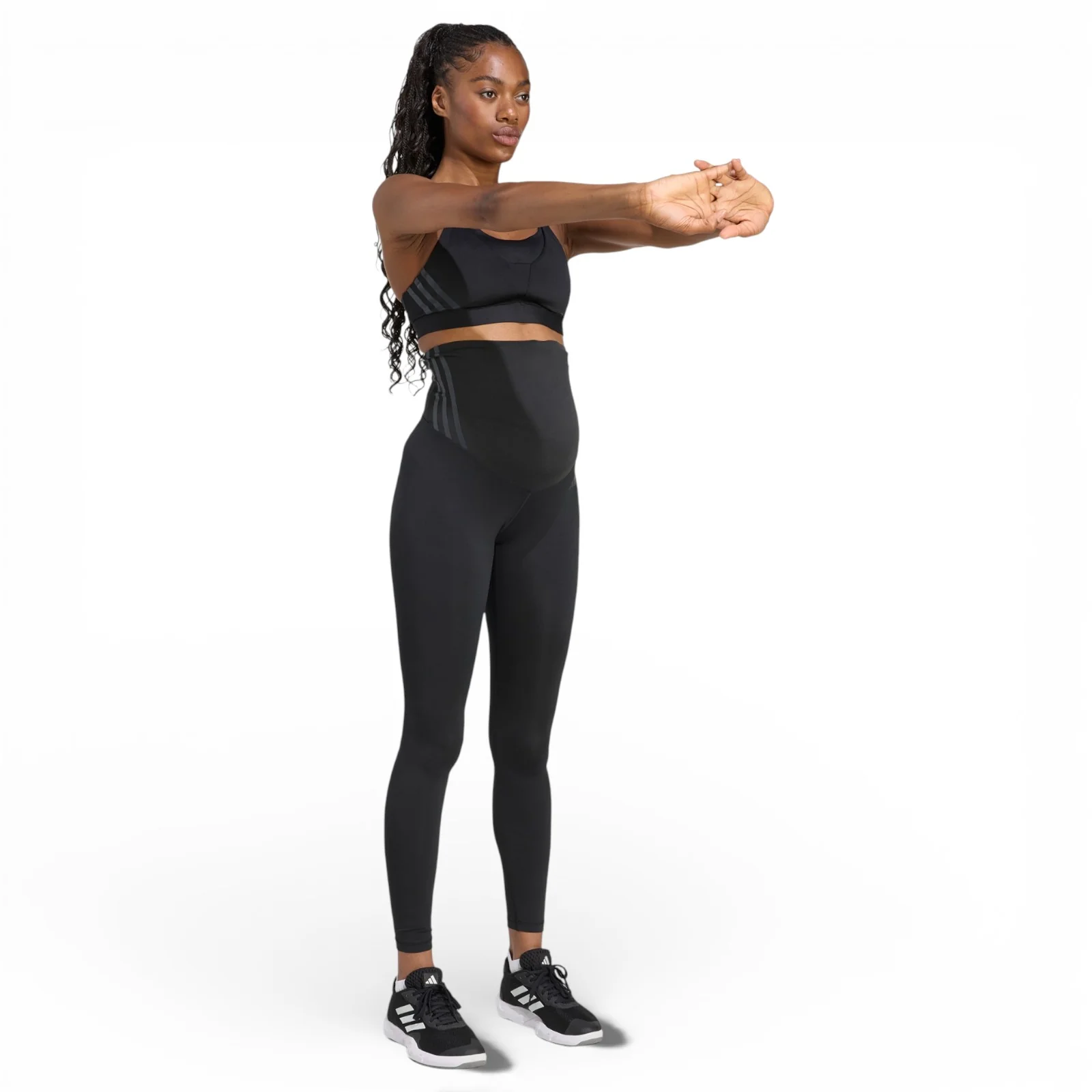 adidas Powerimpact Luxe Womens Medium-Support Maternity Bra - Image 7