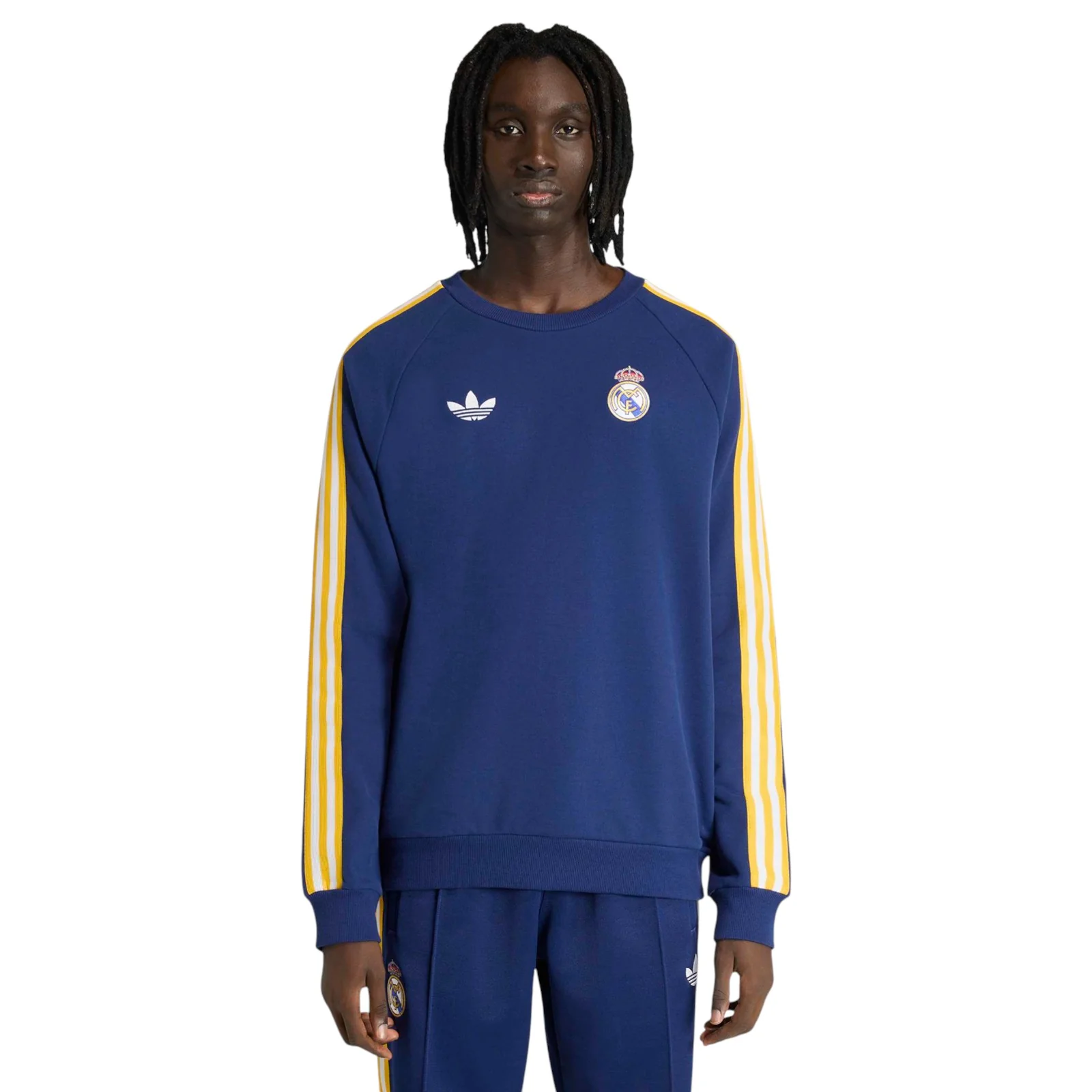 adidas OG Real Madrid Football 2025/26 Mens Crew Sweatshirt