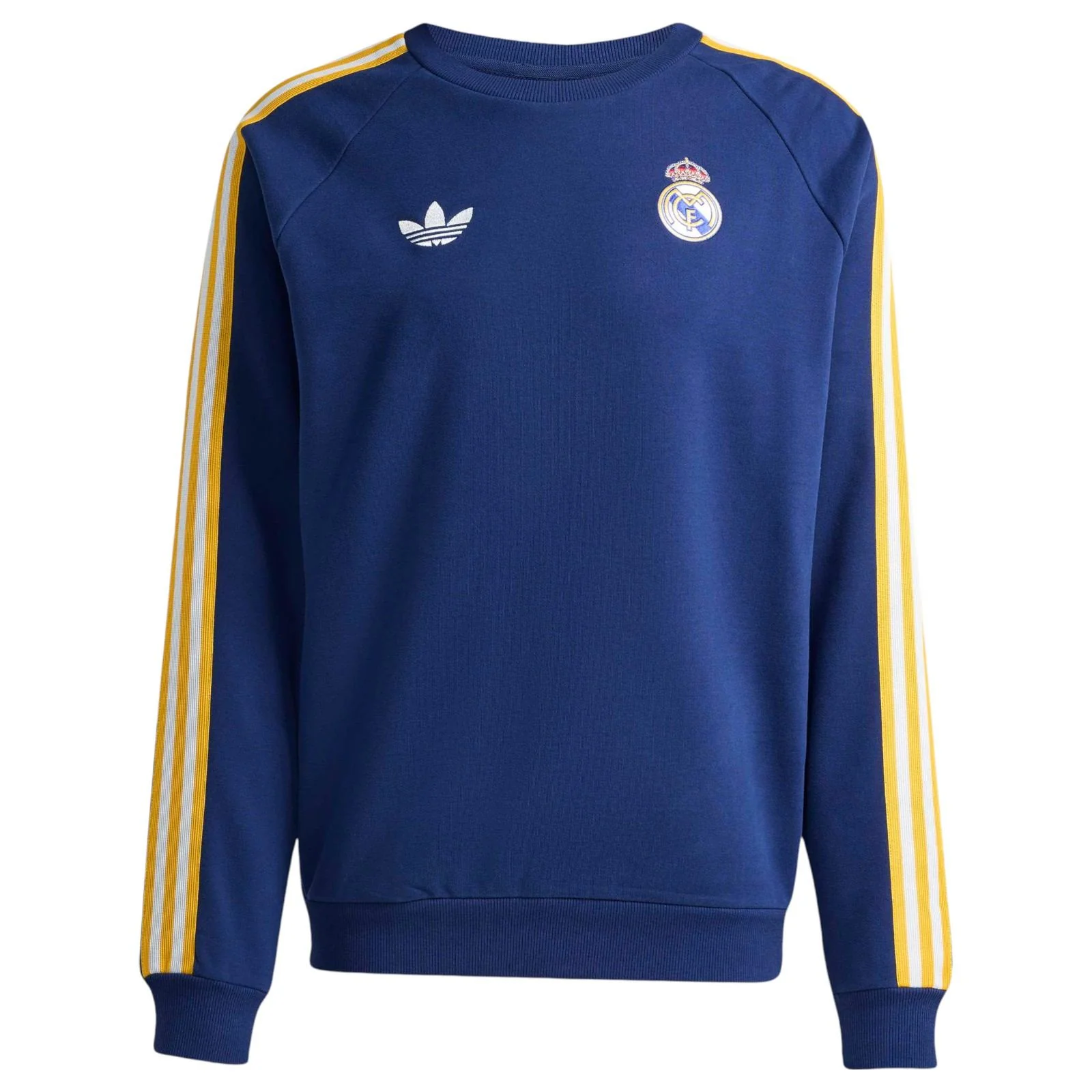 adidas OG Real Madrid Football 2025/26 Mens Crew Sweatshirt - Image 5