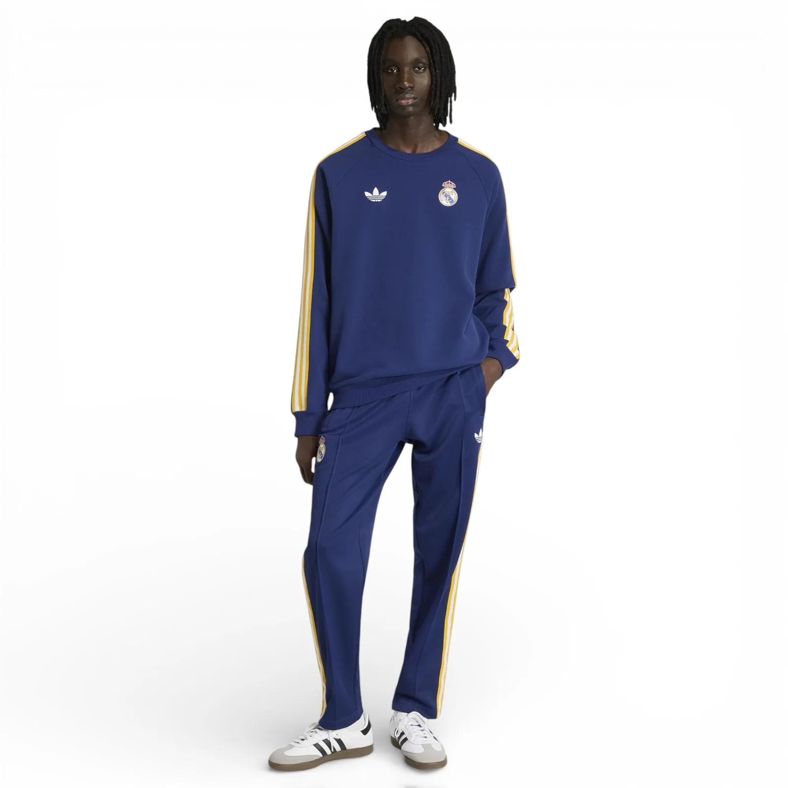 adidas OG Real Madrid Football 2025/26 Mens Crew Sweatshirt - Image 7