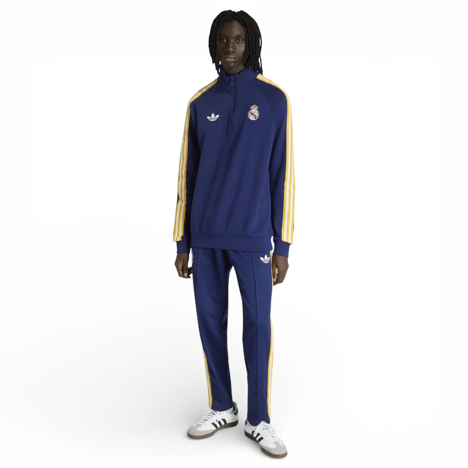 adidas OG Real Madrid Football 2025/26 Mens Half-Zip Top - Image 7