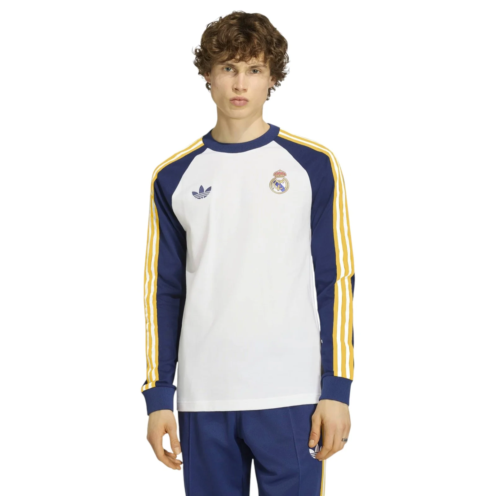 adidas Real Madrid Football Originals Adults Long-Sleeve Top