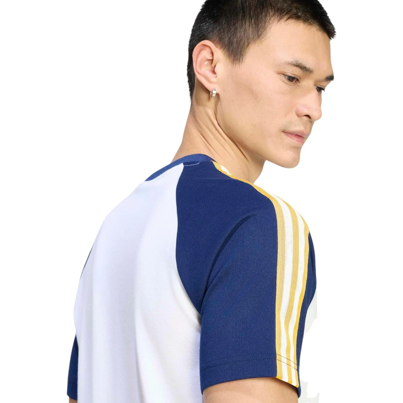 adidas Real Madrid Football Originals Mens Slim-Fit T-Shirt - Image 4