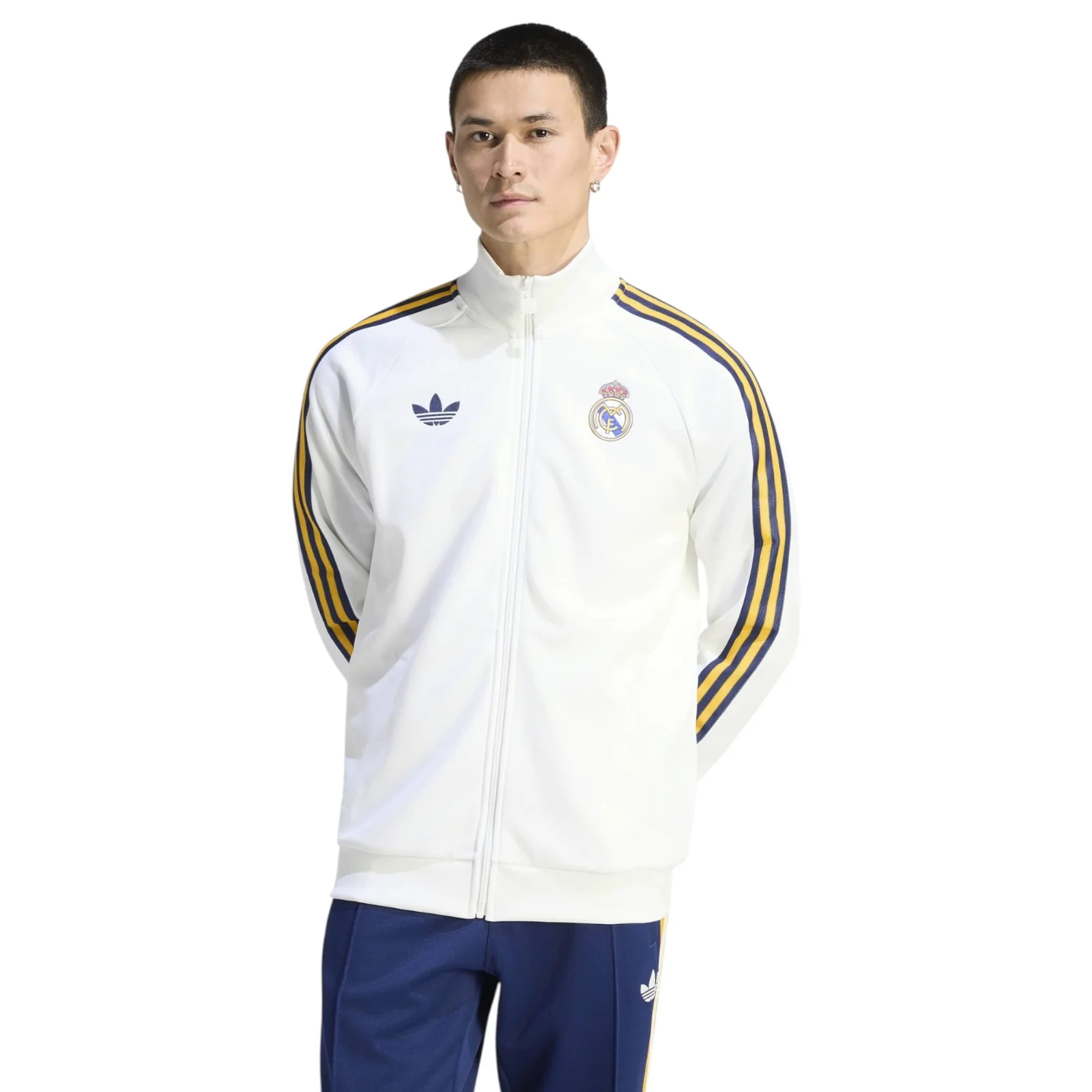 adidas Real Madrid Football Originals Adults Track Top