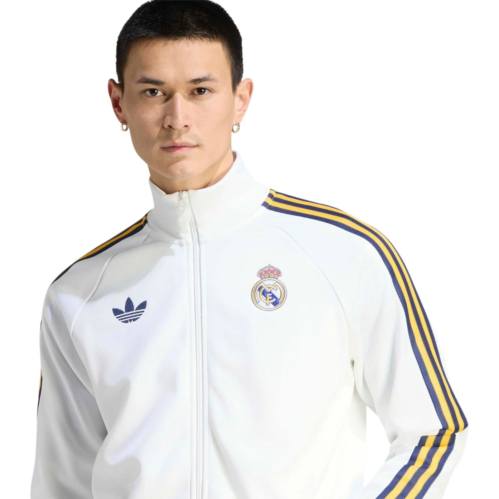 adidas Real Madrid Football Originals Adults Track Top - Image 3