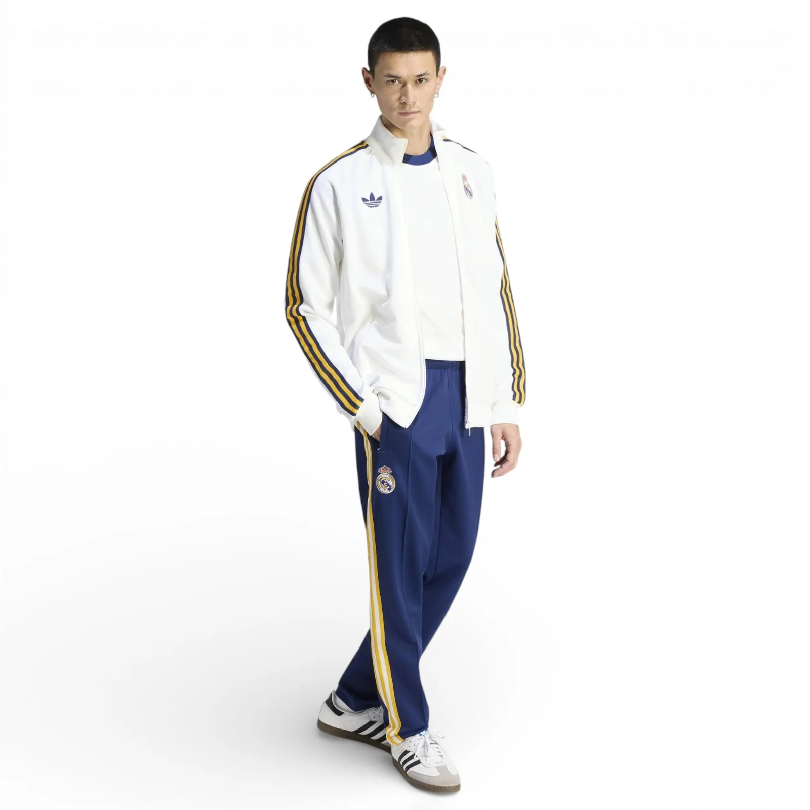 adidas Real Madrid Football Originals Adults Track Top - Image 5
