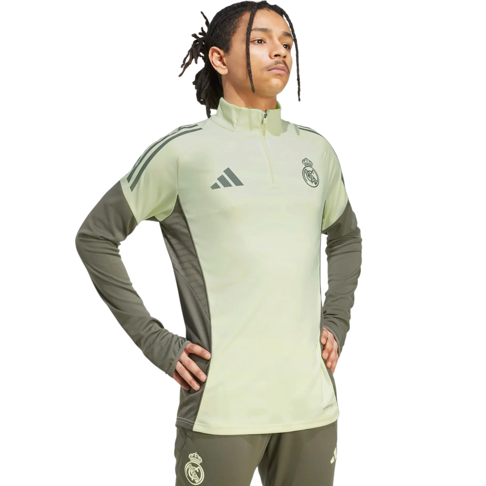 adidas Real Madrid Football 2025/26 Adults Half-Zip Top