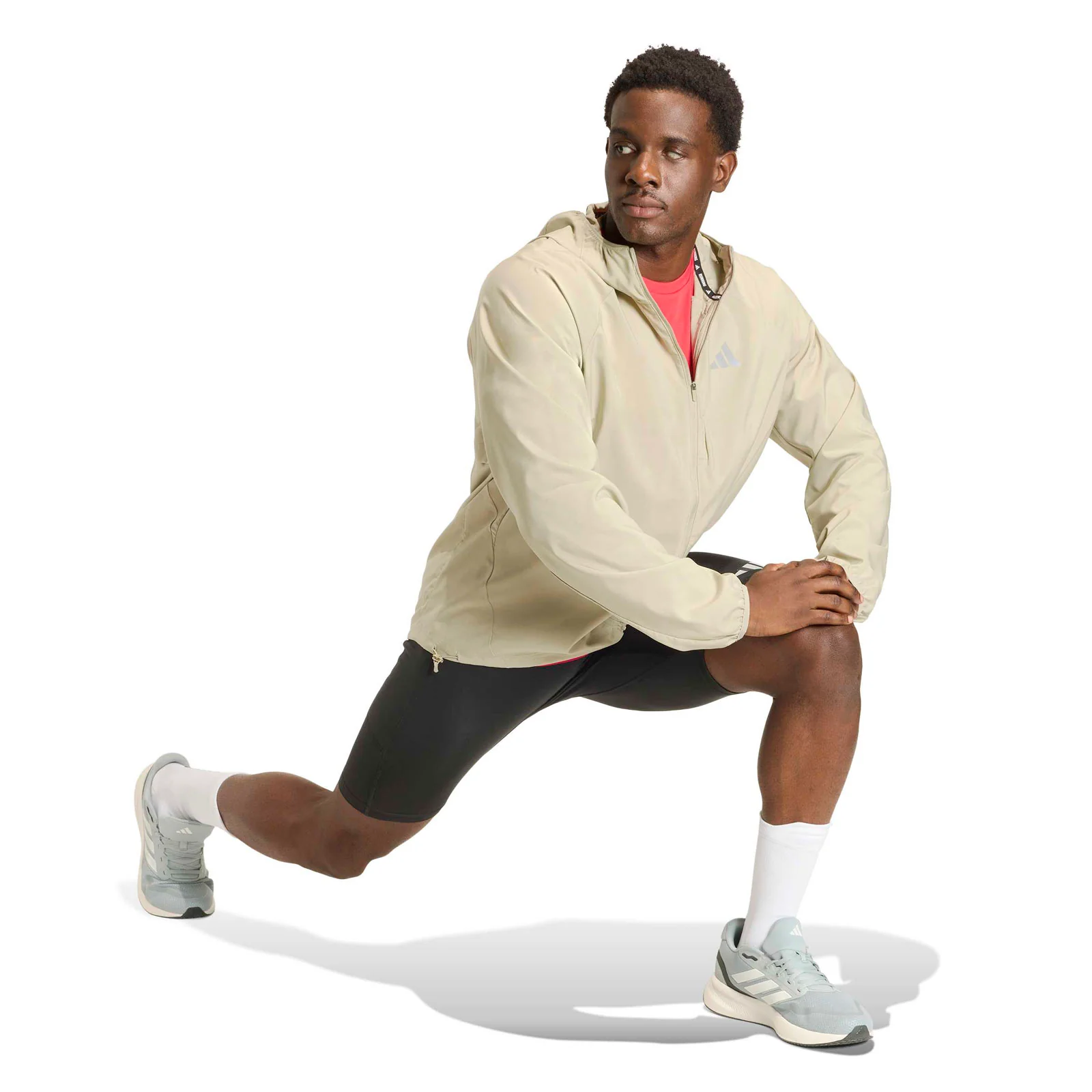 adidas adi365 Running Essentials Mens Full-Zip Jacket - Image 5
