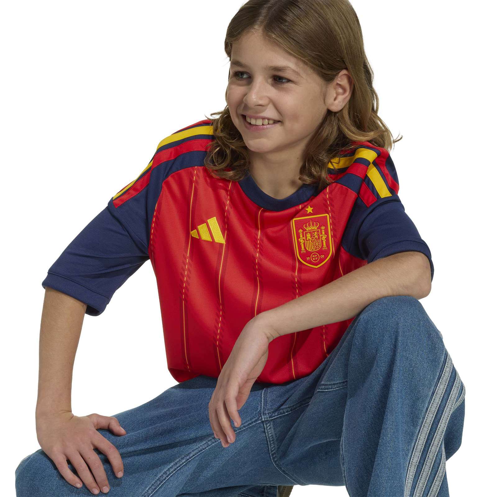 adidas Spain Football World Cup 2026 Kids Home Jersey - Image 5