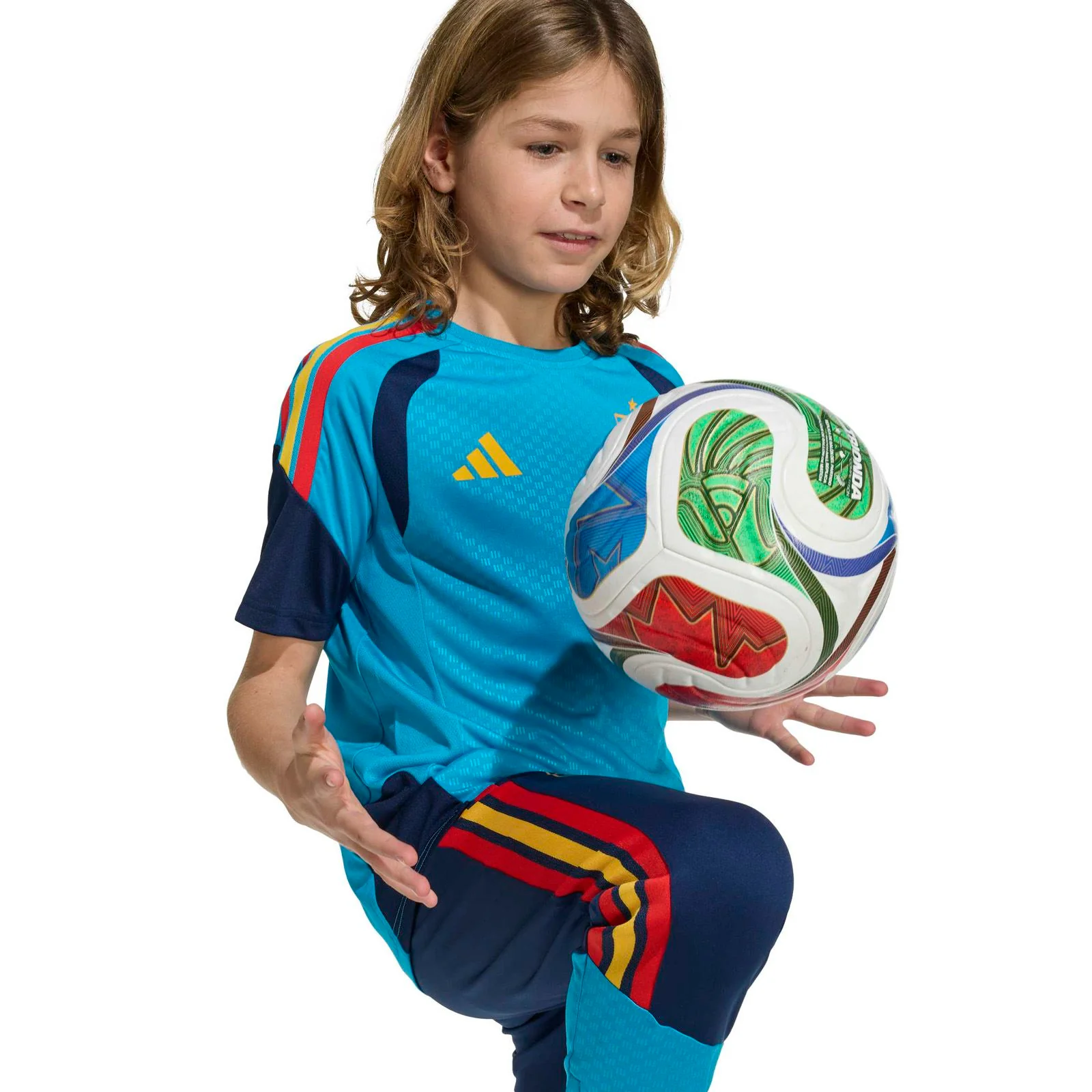 adidas Spain Football World Cup 2026 Kids Tiro Training Jersey - Image 5