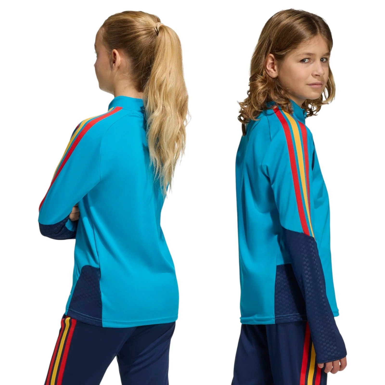 adidas Spain Football World Cup 2026 Kids Half-Zip Training Top - Image 6