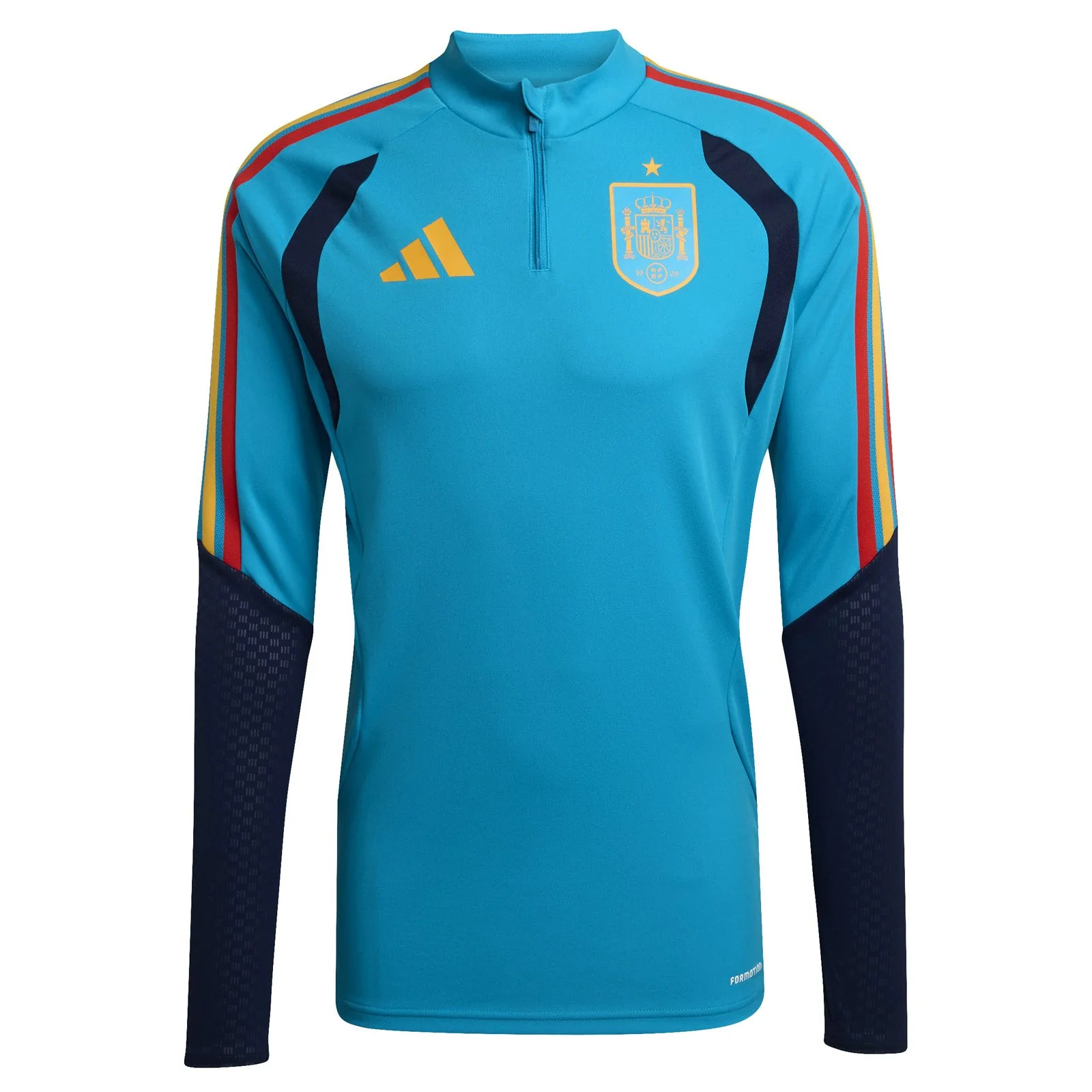 adidas Spain Football World Cup 2026 Adults Training Half-Zip Top - Image 5