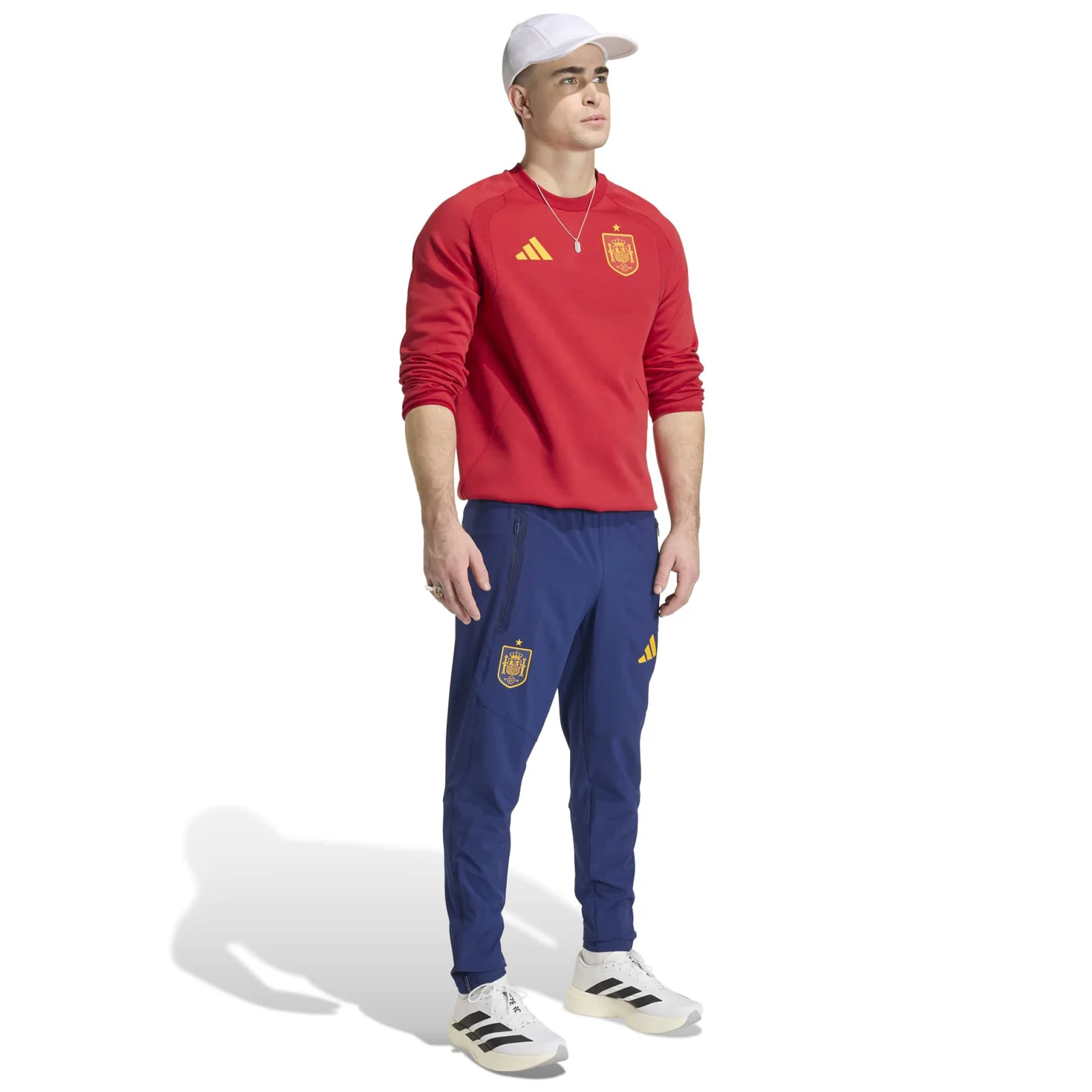 adidas Spain Football World Cup 2026 Adult Tiro Crew Jumper - Image 6