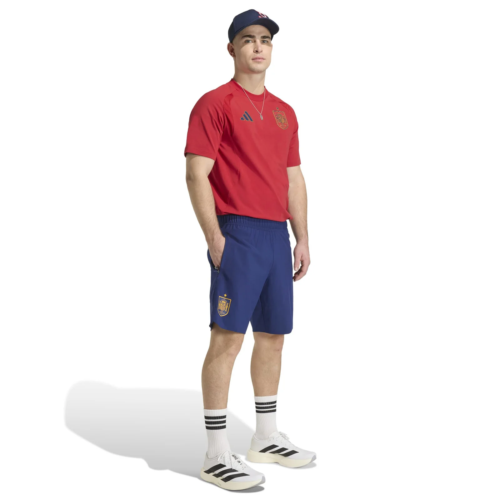 adidas Spain Football World Cup 2026 Adults Tiro Shorts - Image 6