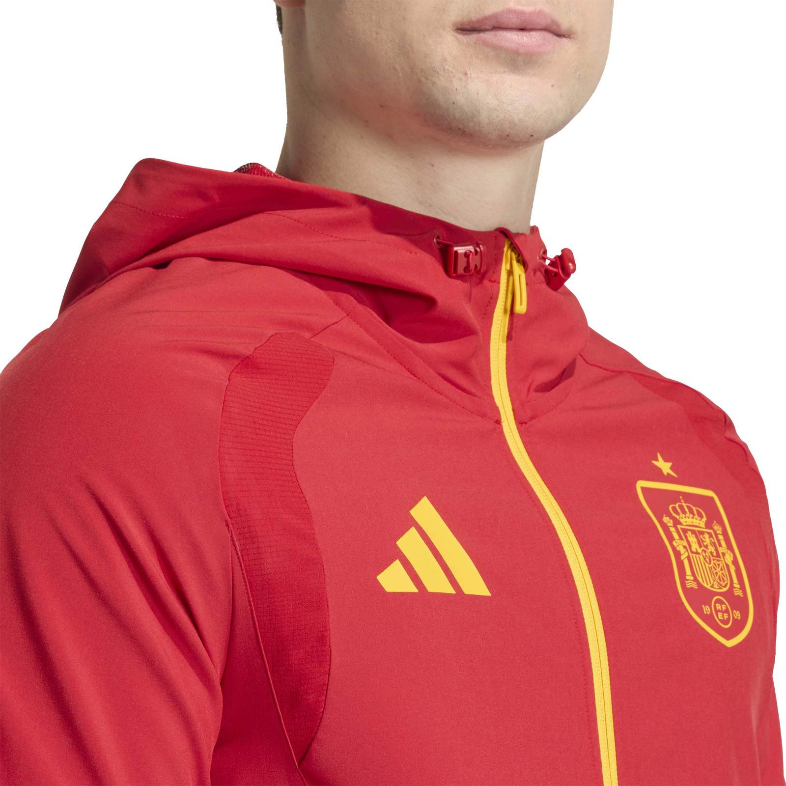 adidas Spain Football World Cup 2026 Adult Windbreak Jacket - Image 4